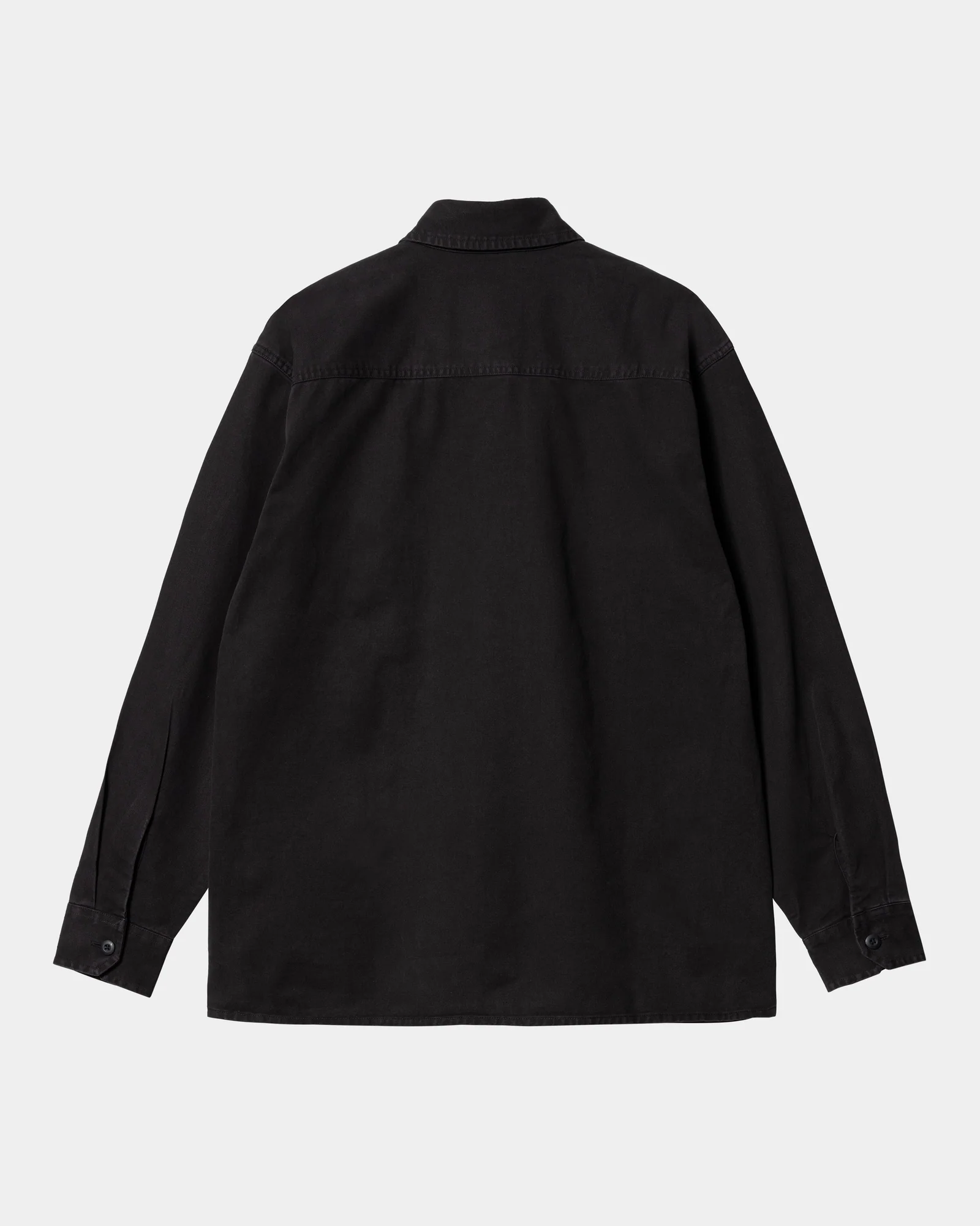 NMReno Shirt Jacket | Black (garment dyed)