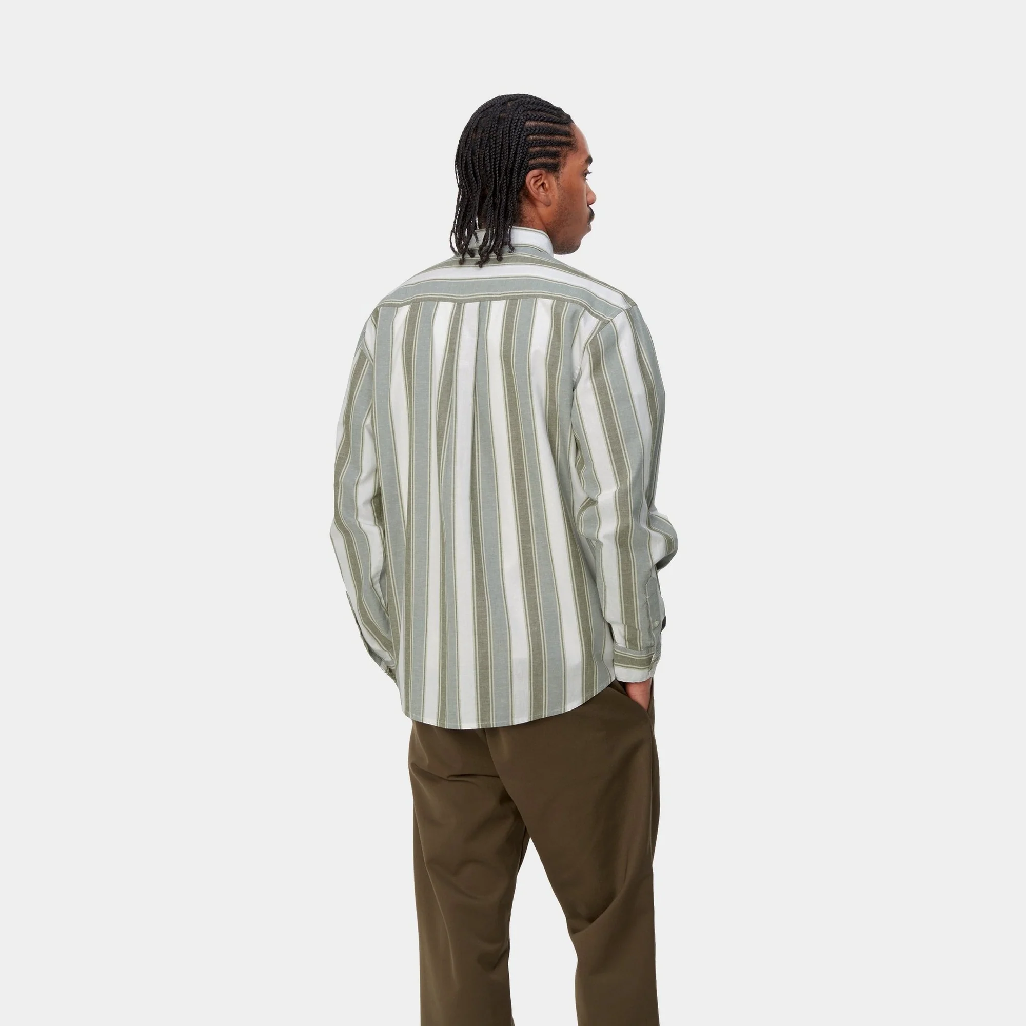 NMKendricks Stripe Shirt | Dundee / Park