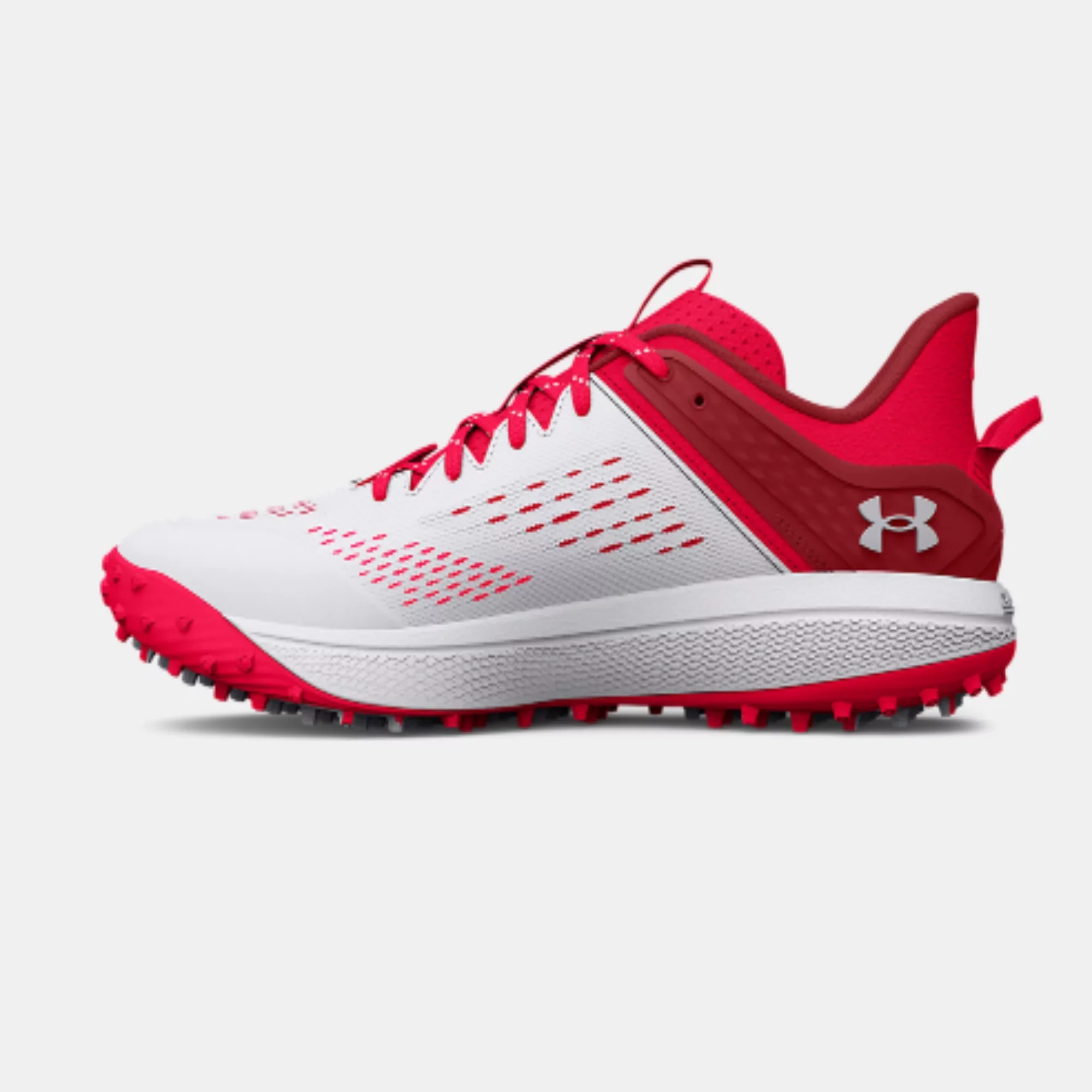 NMMen's Under Armour Yard Turf Baseball Shoes 'Red White