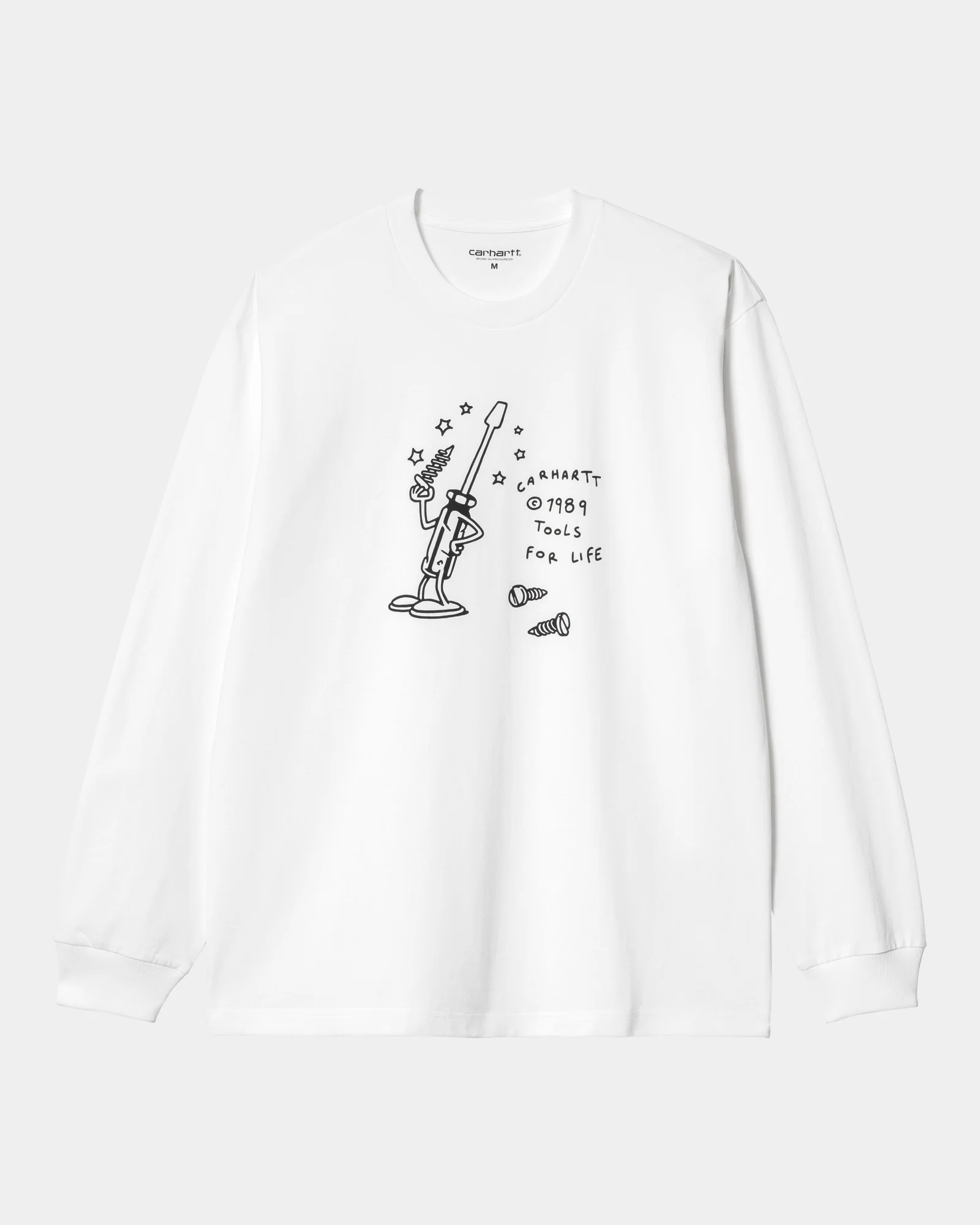 NMTools For Life Long Sleeve T-Shirt | White