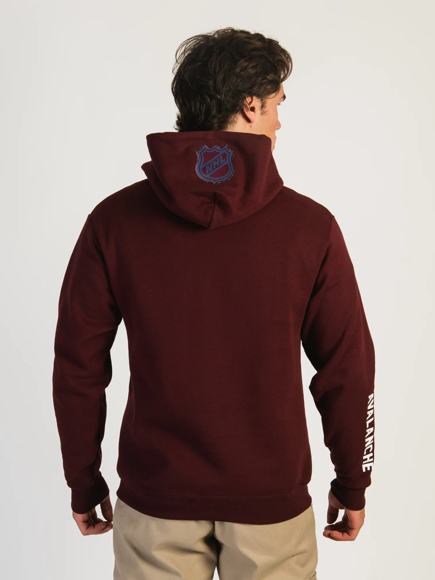 NMCHAMPION NHL COLORADO AVALANCHE CENTER ICE PULL OVER HOODIE
