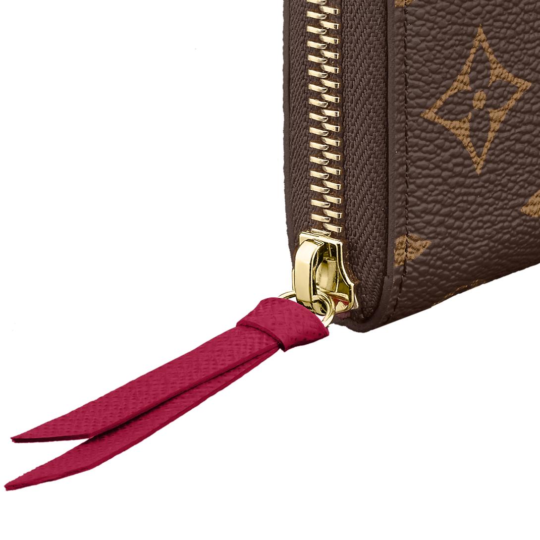 NMMonogram Canvas Clemence Wallet M60742 Fuchsia