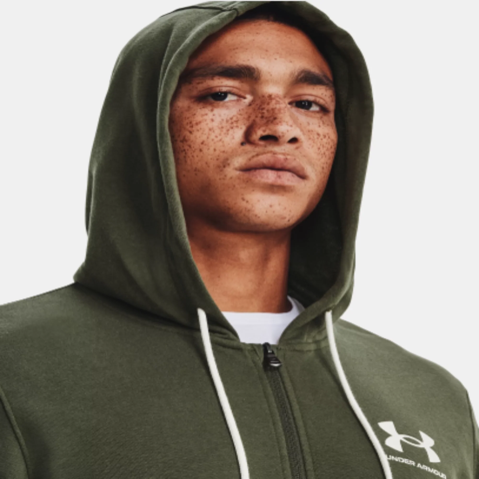 NMMen's Under Armour Rival Terry Full-Zip Pullover 