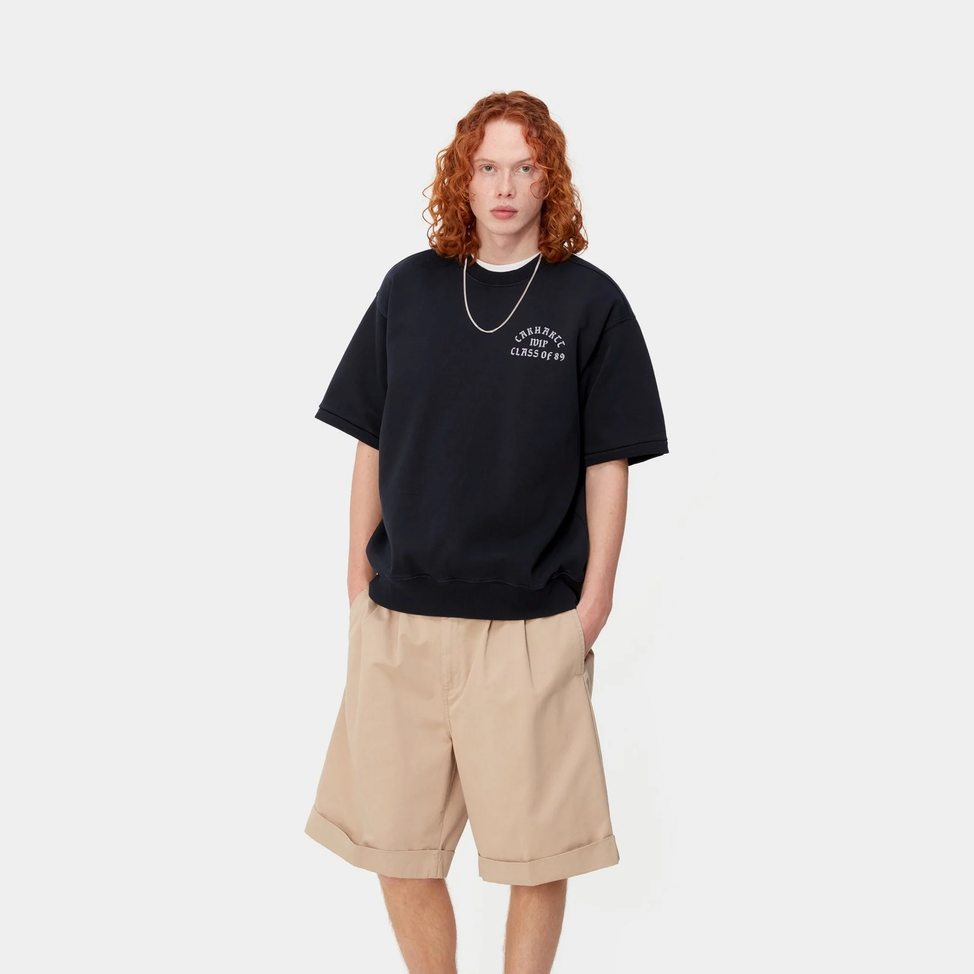 NMClass of 89 Short Sleeve Sweatshirt | Dark Navy