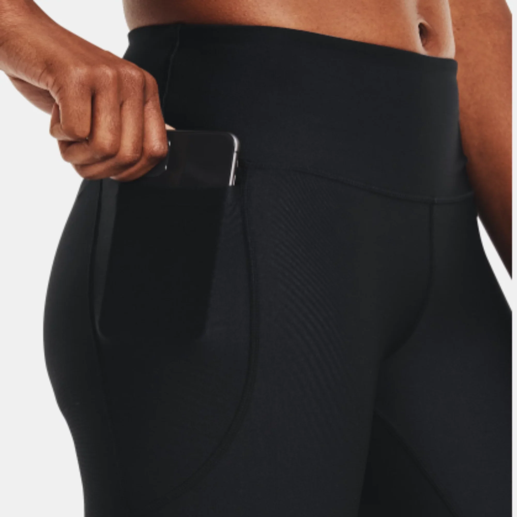 NMWomen's Under Armour HeatGear® No-Slip Waistband Full-Length Leggings