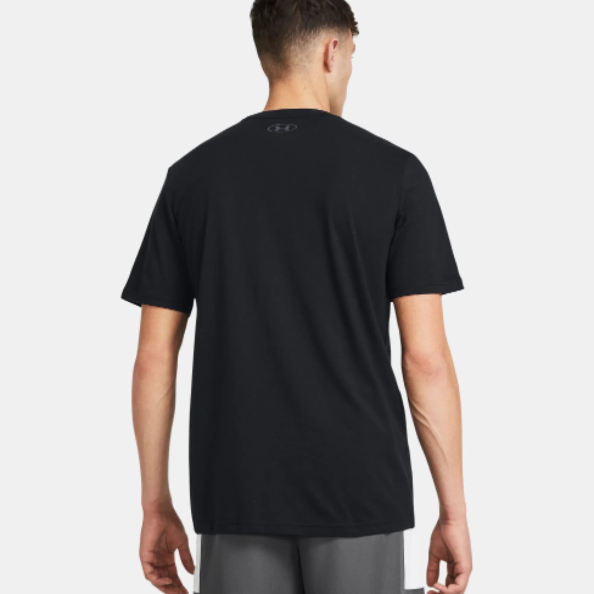 NMMen's Under Armour Basketball Net Wordmark Short Sleeve