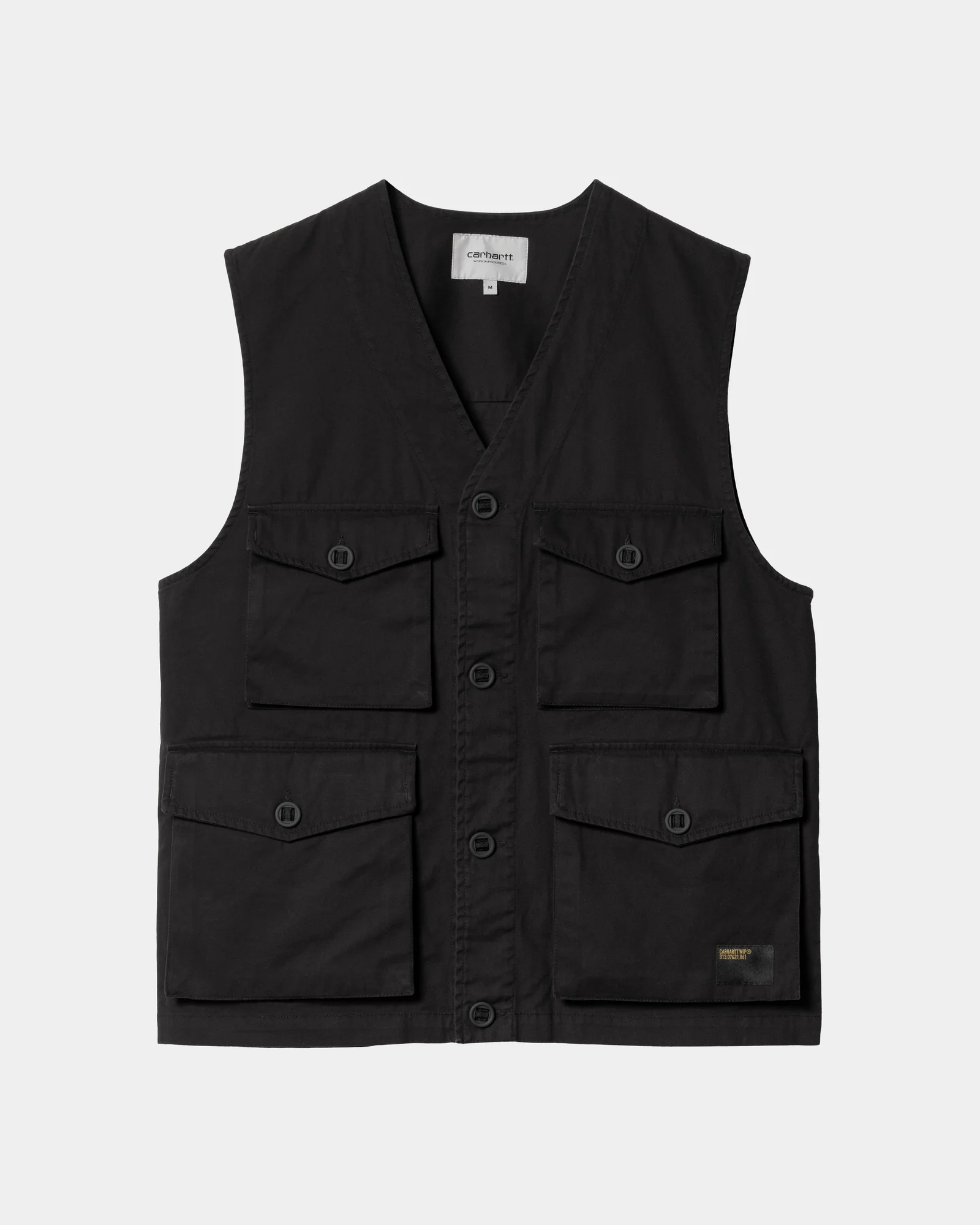 NMUnity Vest | Black (heavy enzyme wash)