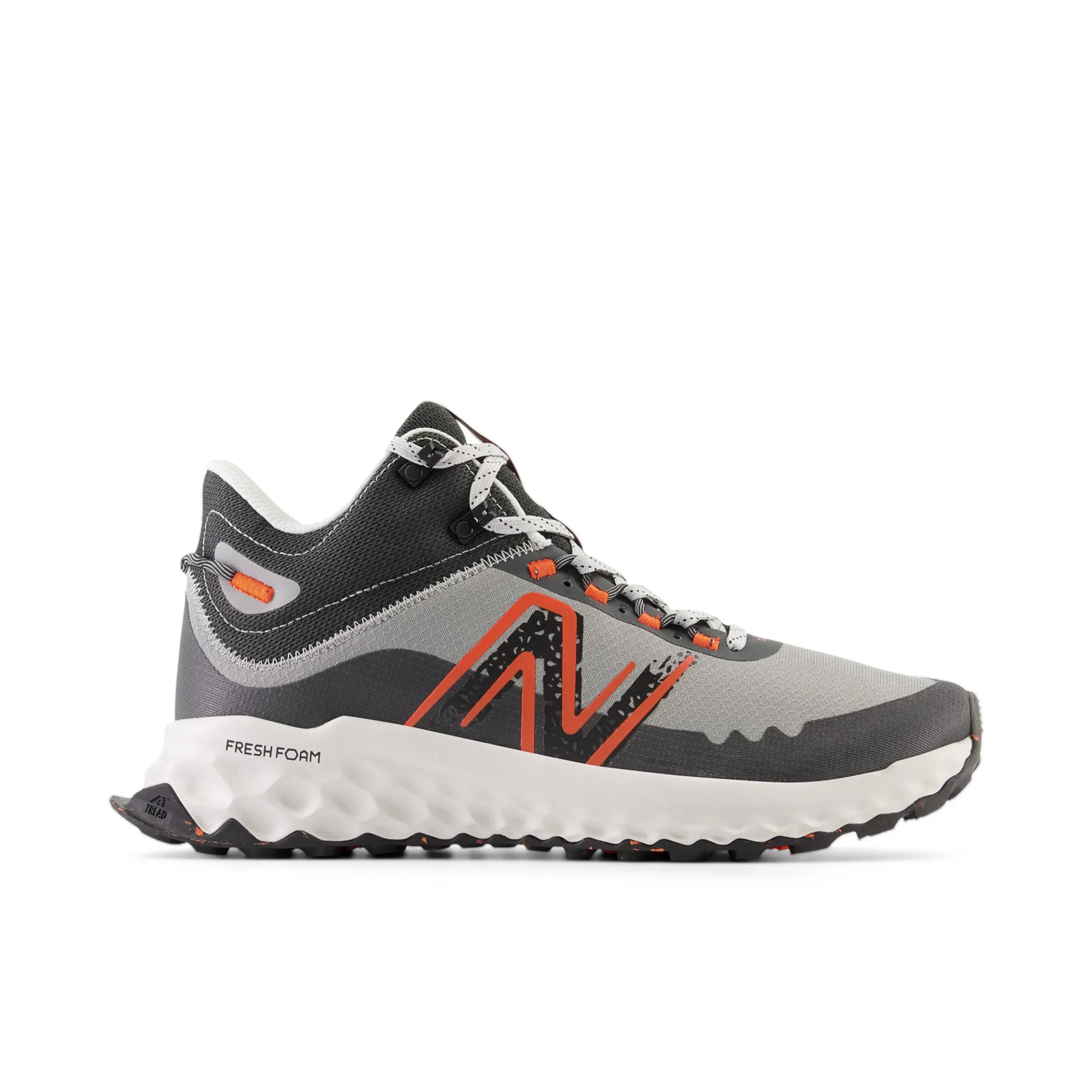 NMFresh Foam Garoé Midcut - Shadow Grey with Grey Matter and Blaze Orange
