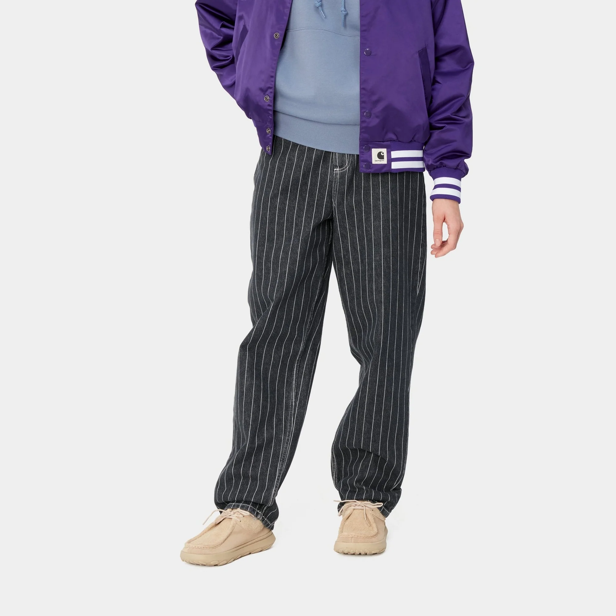 NMWomen’s Orlean Stripe Pant | Black / White (stone washed)