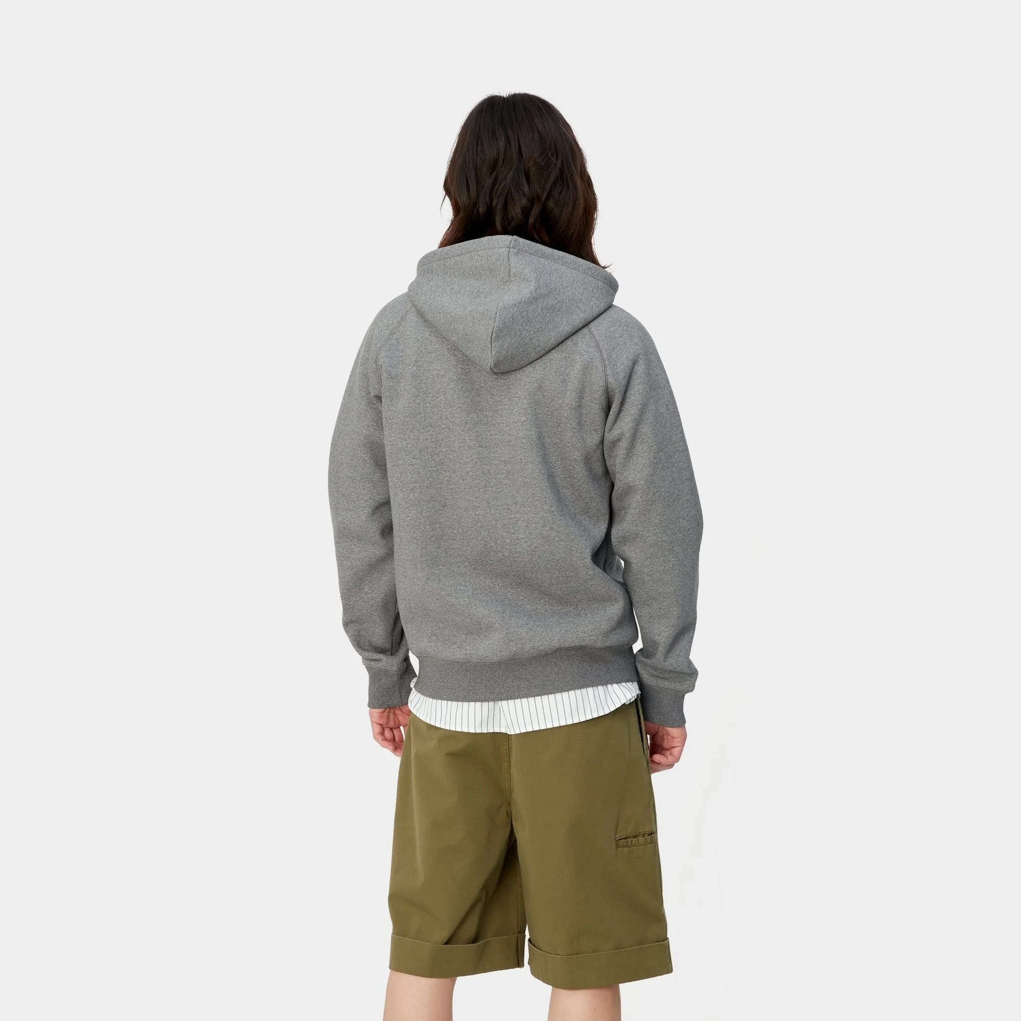 NMHooded Chase Jacket | Dark Grey Heather