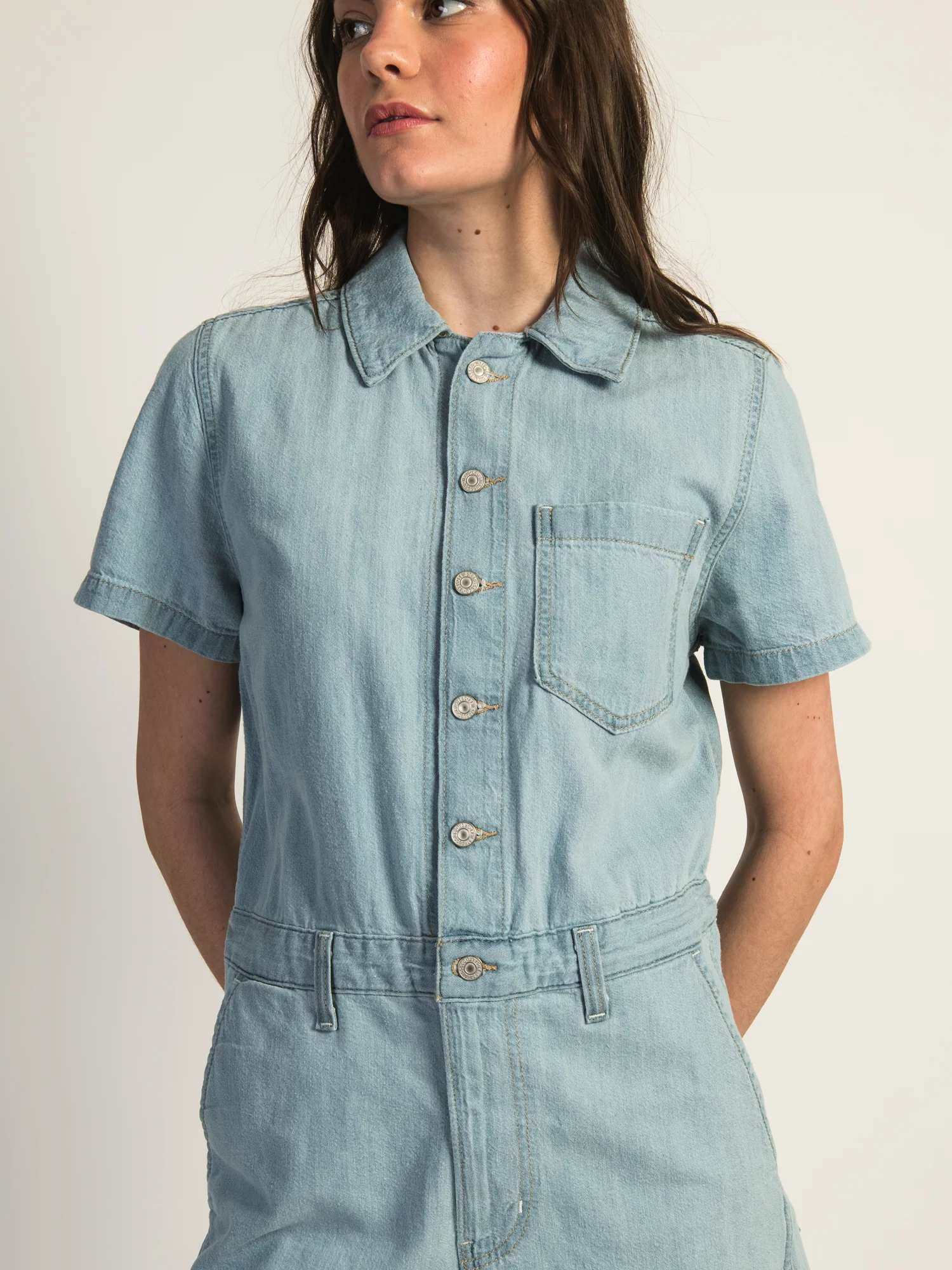 NMLEVIS HERITAGE SHORT SLEEVE ROMPER - ENJOY