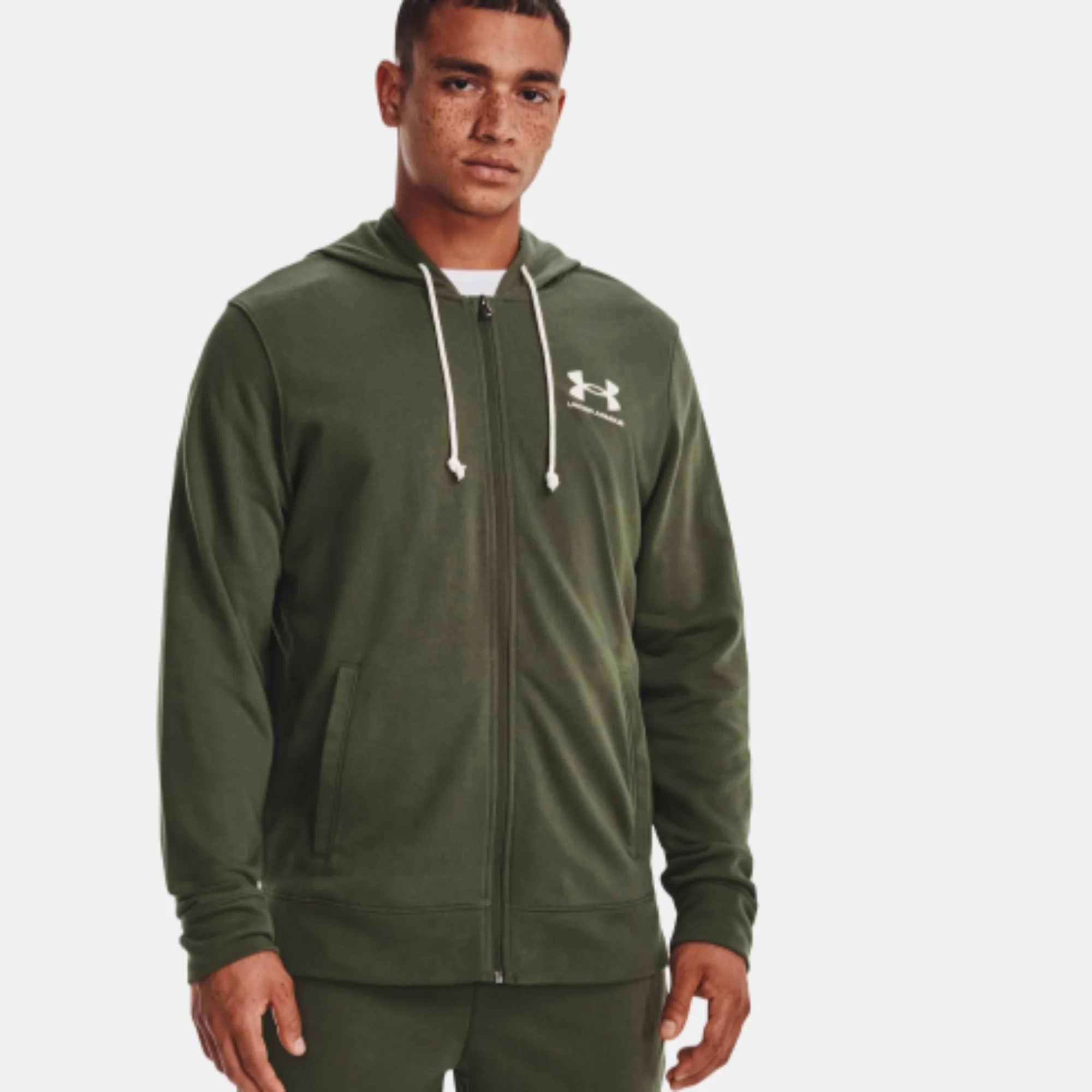 NMMen's Under Armour Rival Terry Full-Zip Pullover 