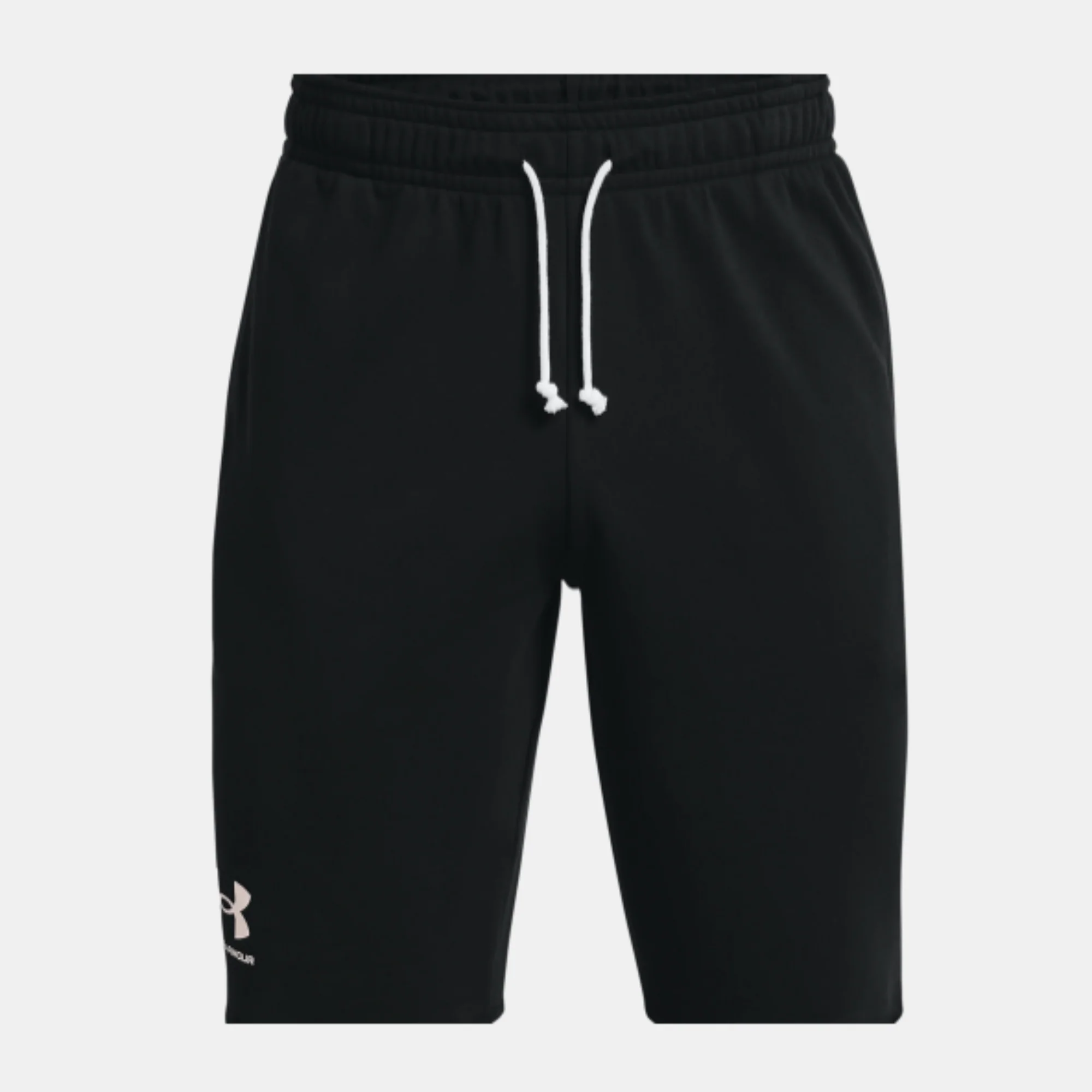 NMMen's Under Armour Rival Terry Shorts (Black /Onyx White)