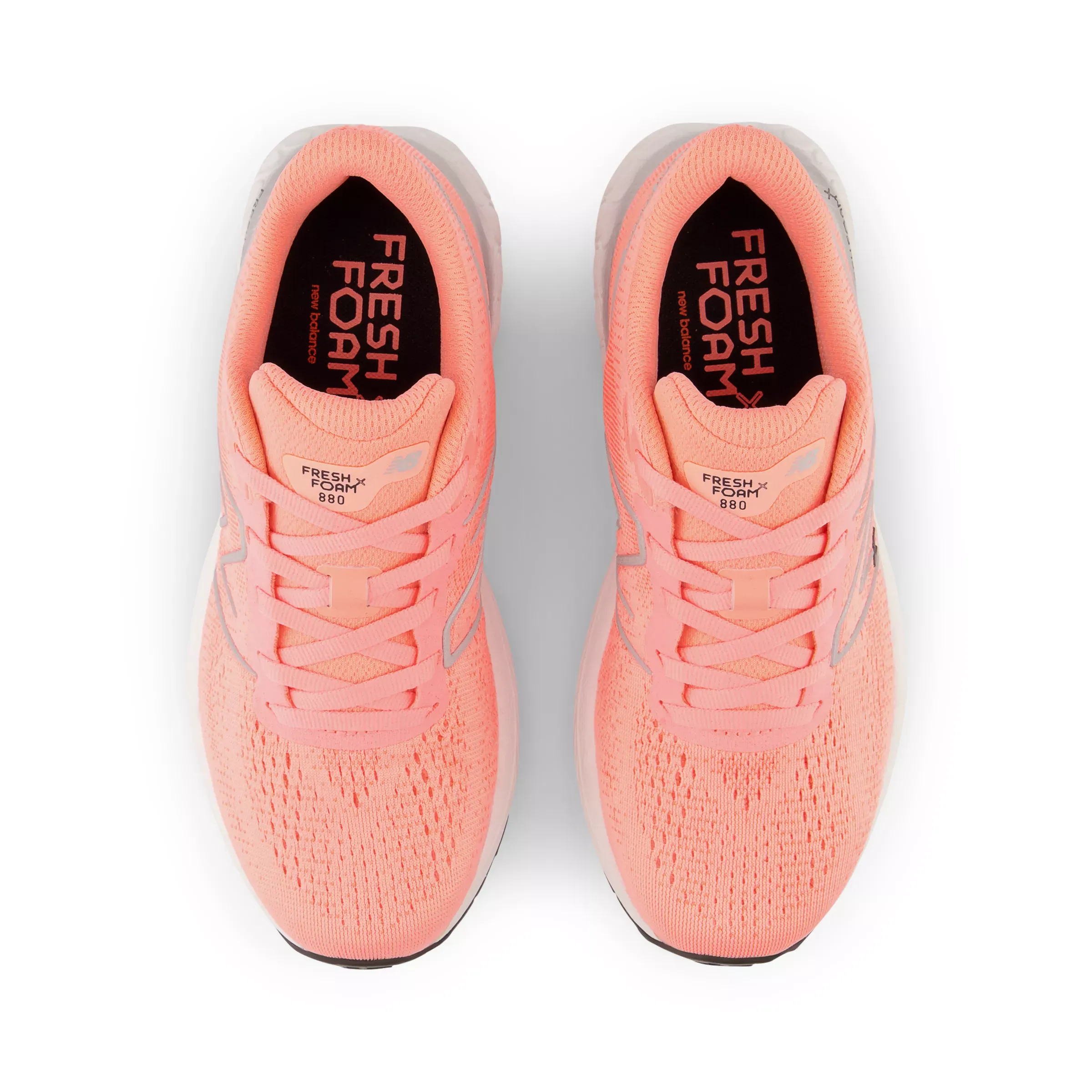 NMFresh Foam X 880v12 - Grapefruit with Metallic Silver