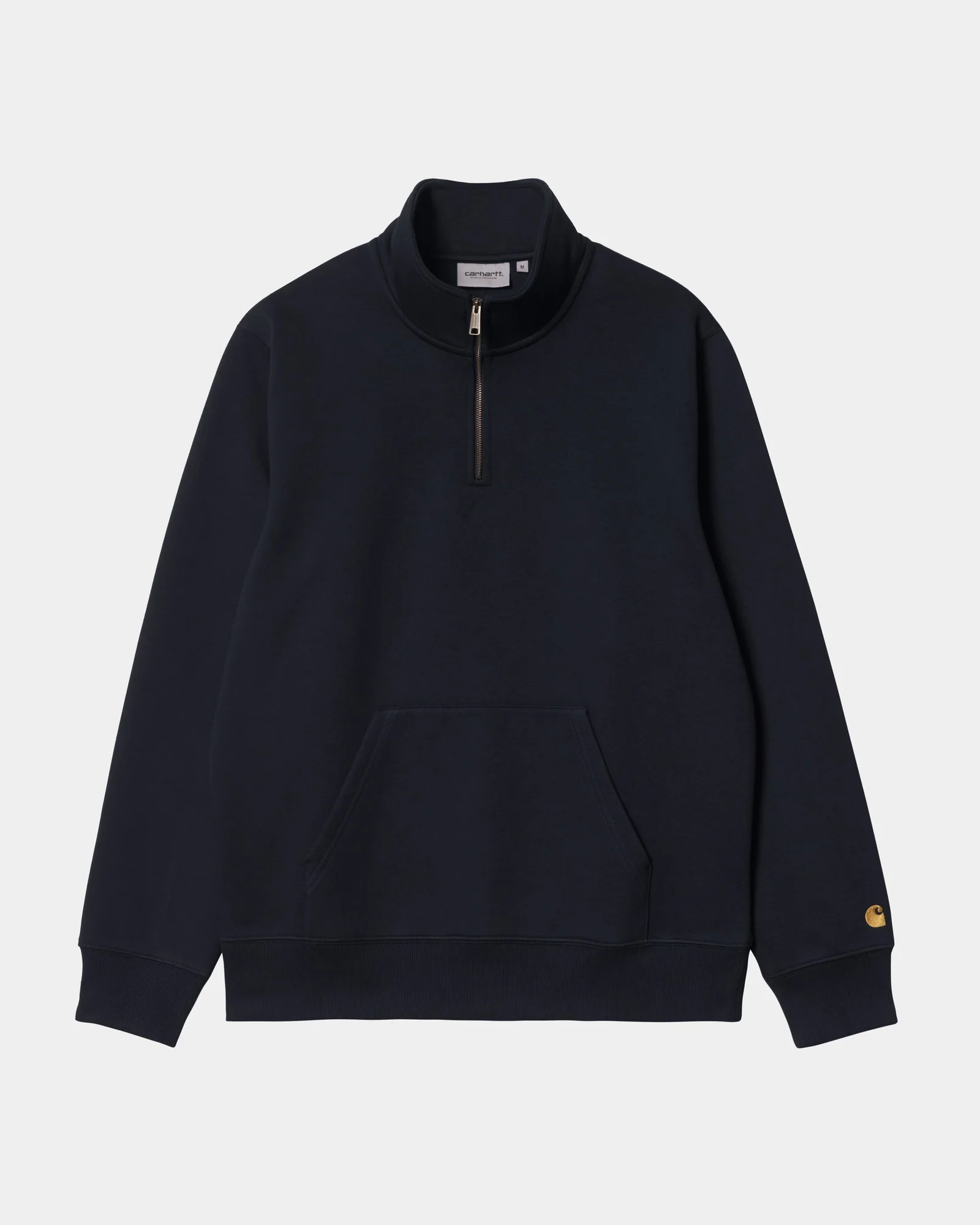 NMChase Neck Zip Sweatshirt | Dark Navy