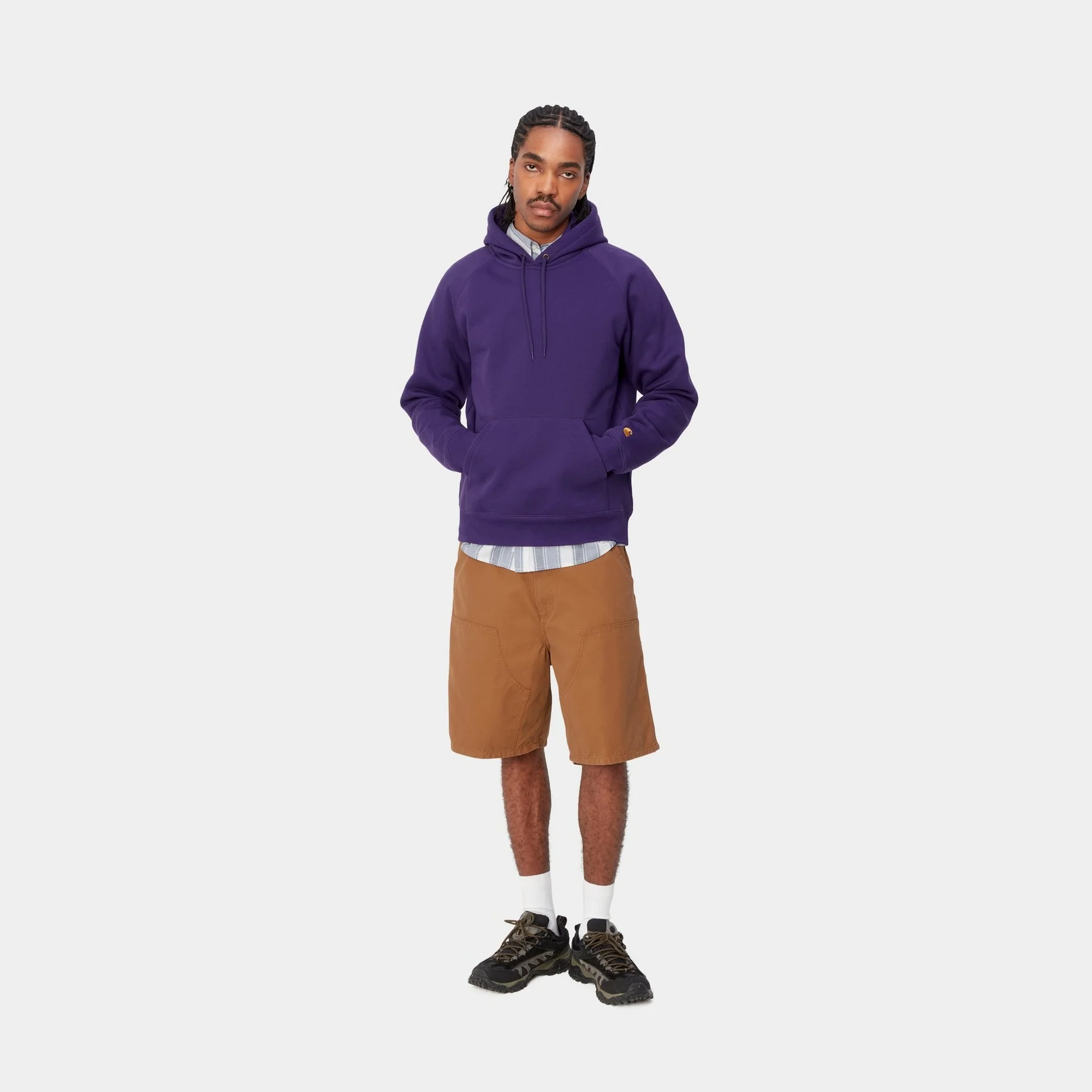 NMHooded Chase Sweatshirt | Tyrian