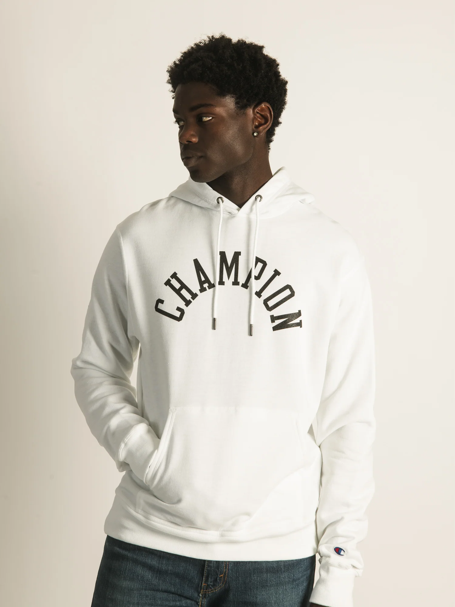 NMCHAMPION POWERBLEND GRAPHIC HOODIE