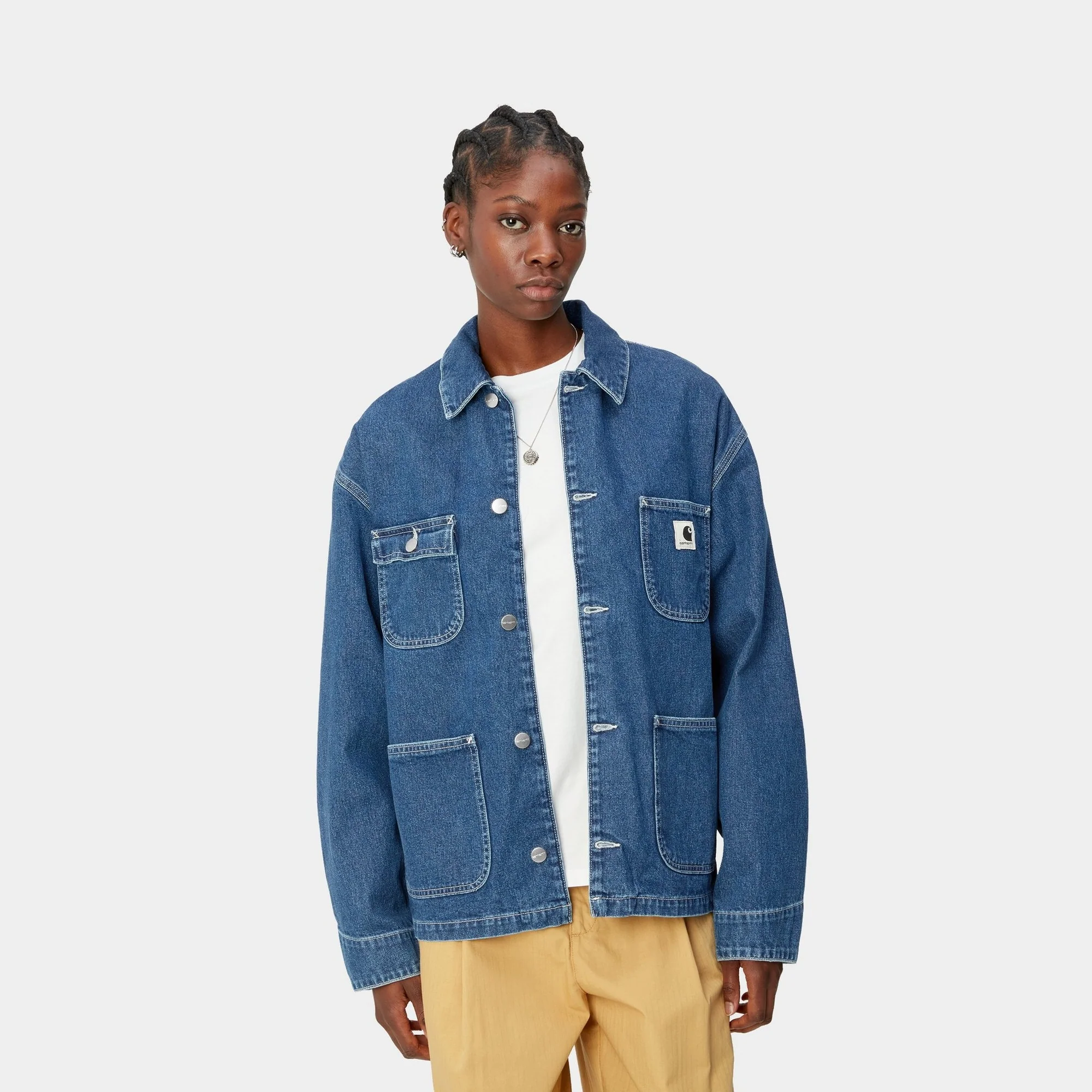 NMWomen's OG Michigan Coat (Spring) - Denim | Blue (stone washed)