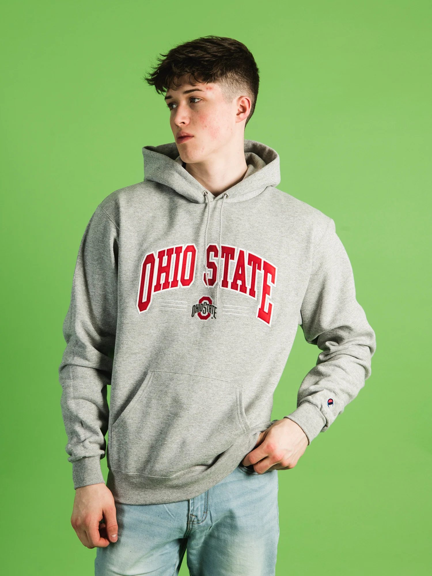 NMCHAMPION OHIO STATE PULLOVER HOODIE