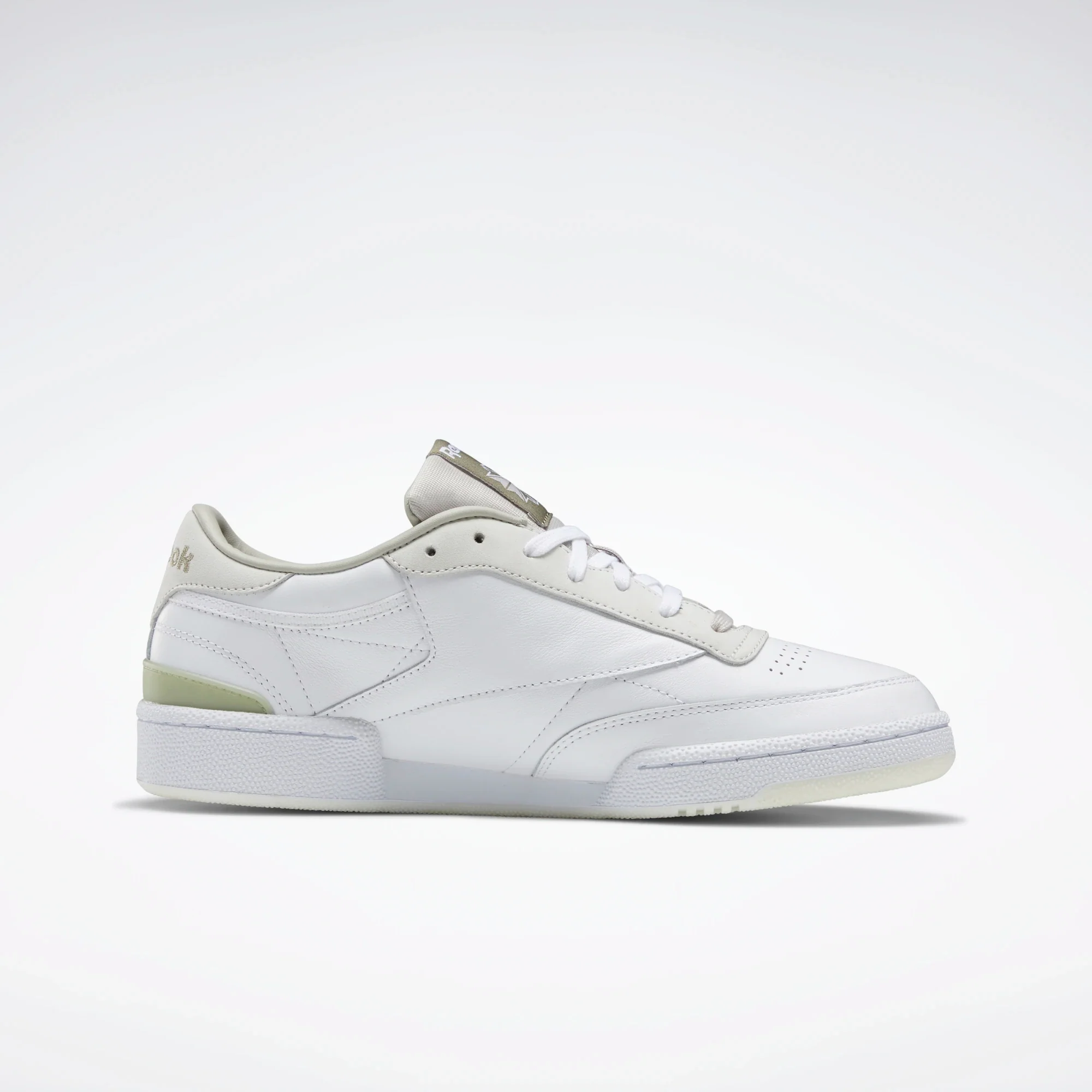 NMReebok Men's Club C 85 Shoes - White / Sand Stone / Khaki