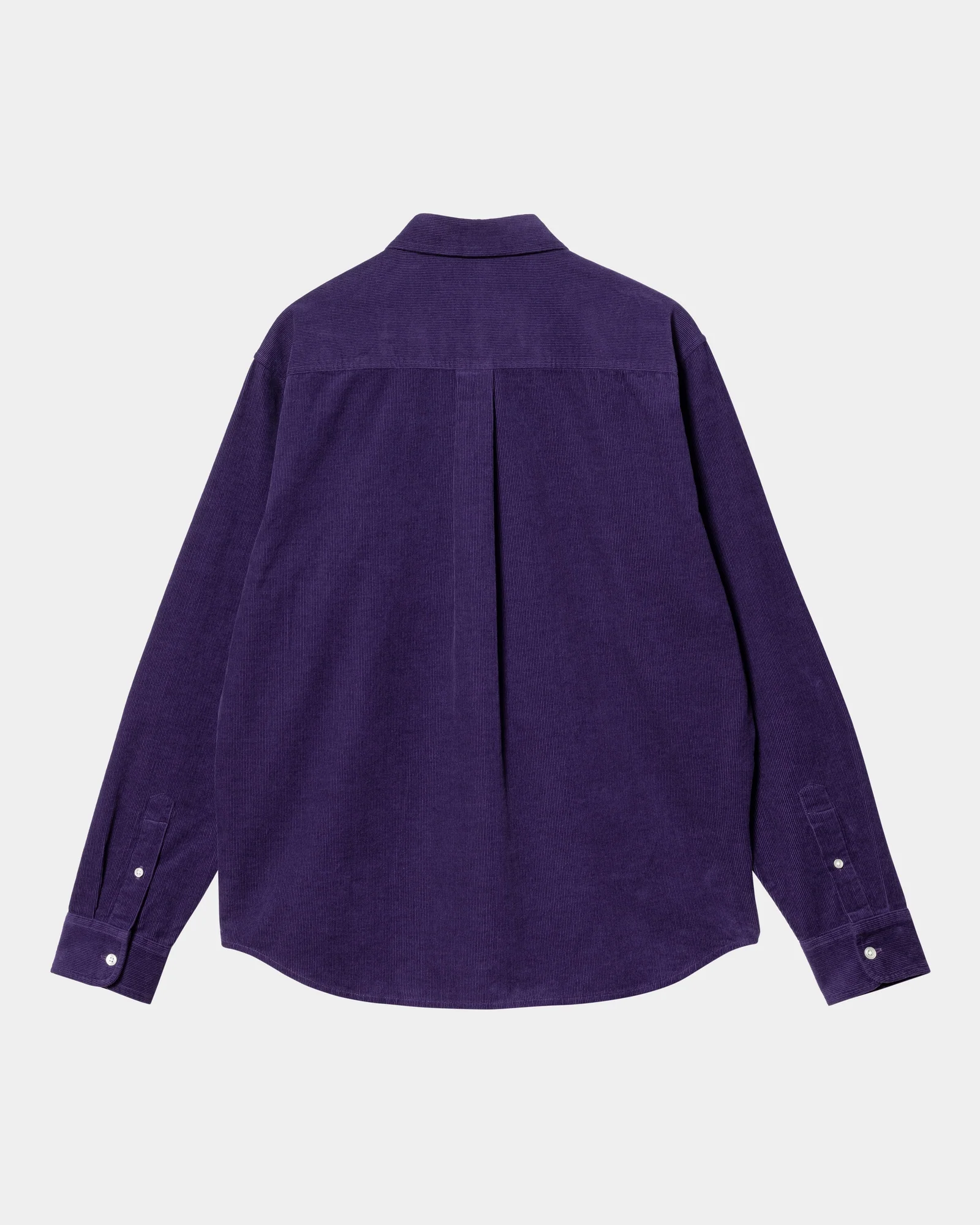 NMMadison Fine Cord Shirt | Tyrian / Black