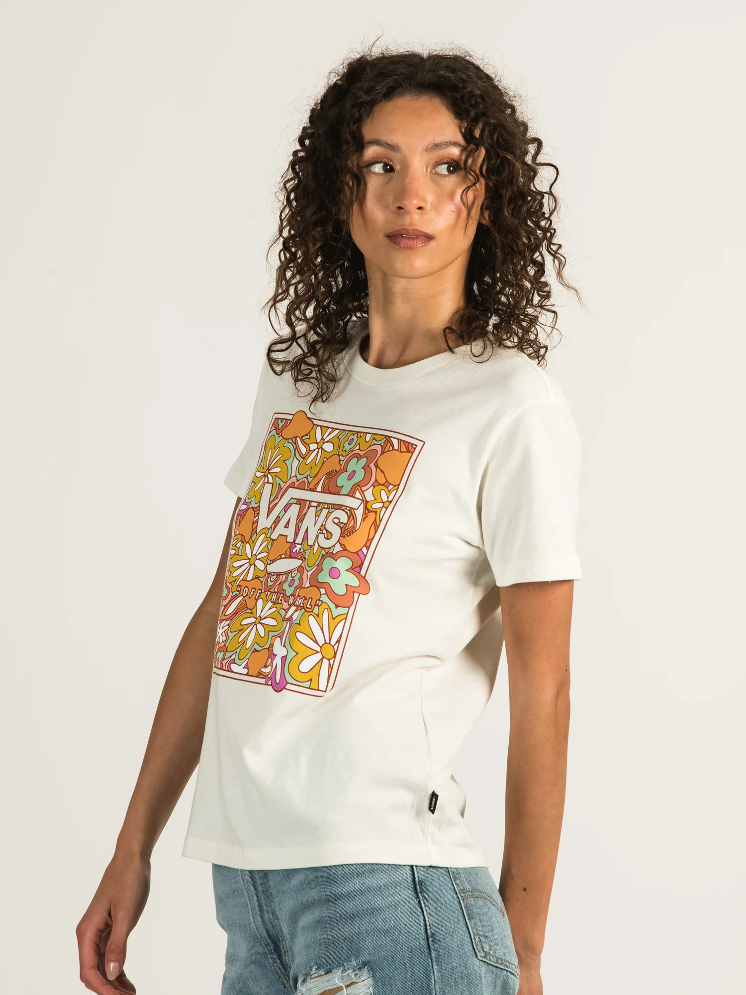 NMVANS RESORT FLORAL BOX FILL T-SHIRT