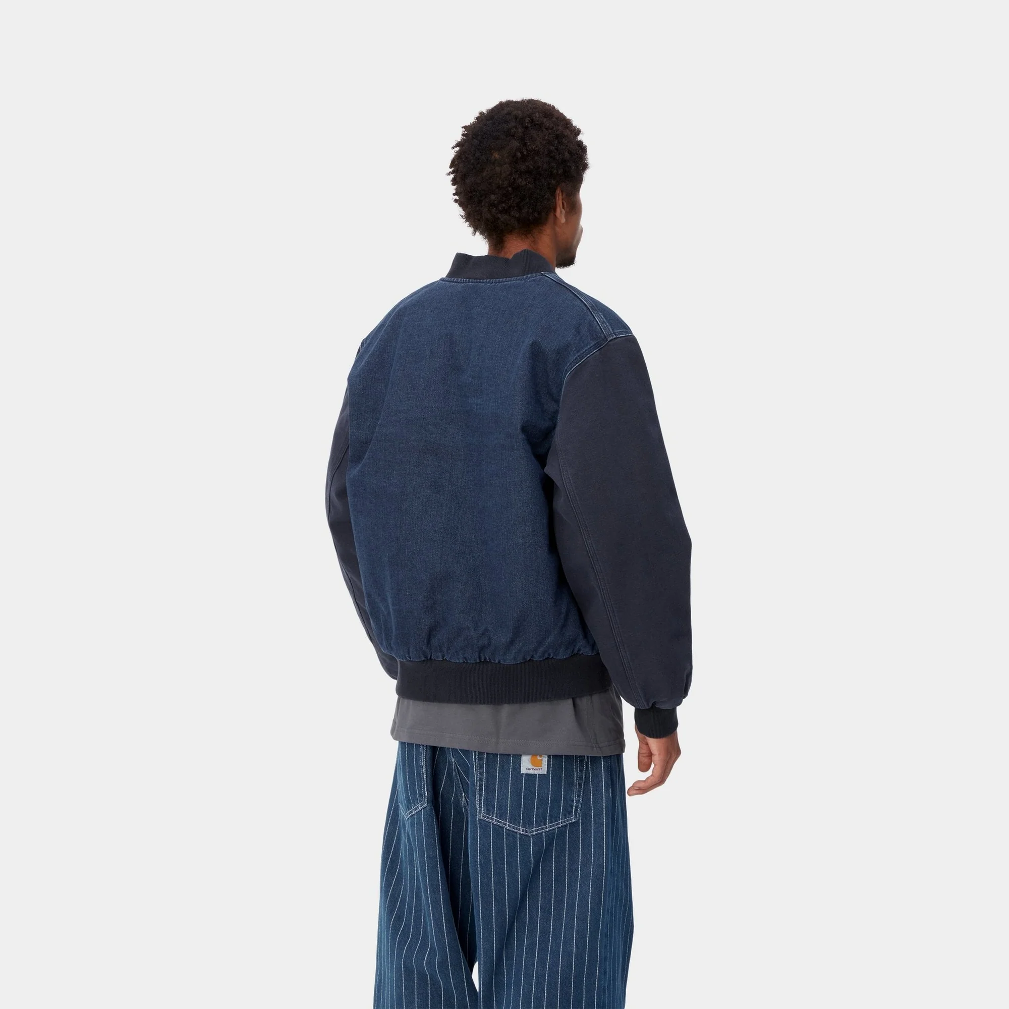 NMPaxon Bomber | Blue / Dark Navy (stone washed)