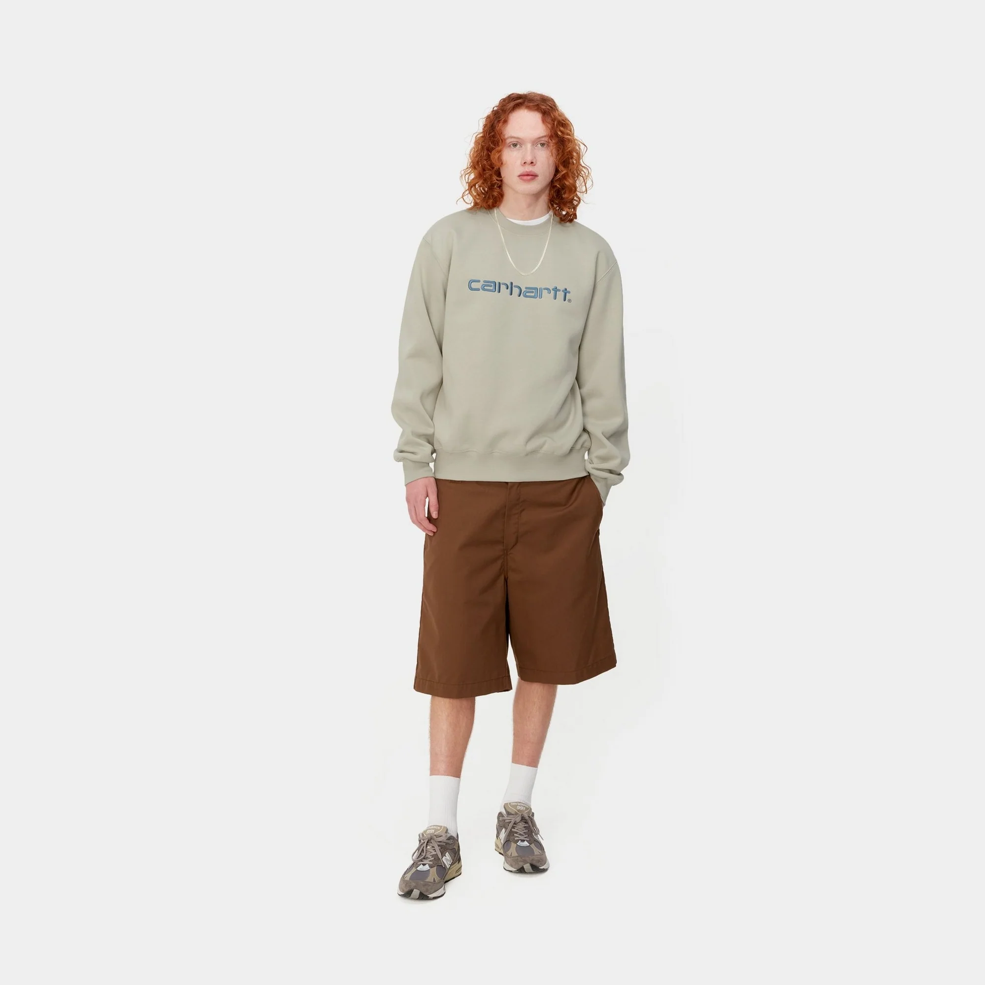 NMCarhartt Sweatshirt | Beryl / Sorrent