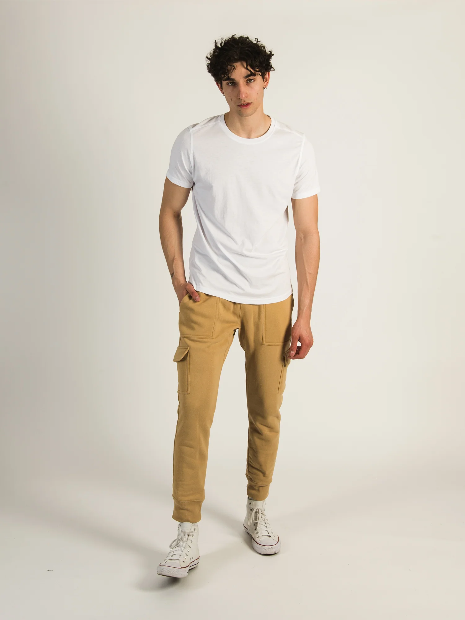 NMCHAMPION RW CARGO JOGGER - SAND/SABLE