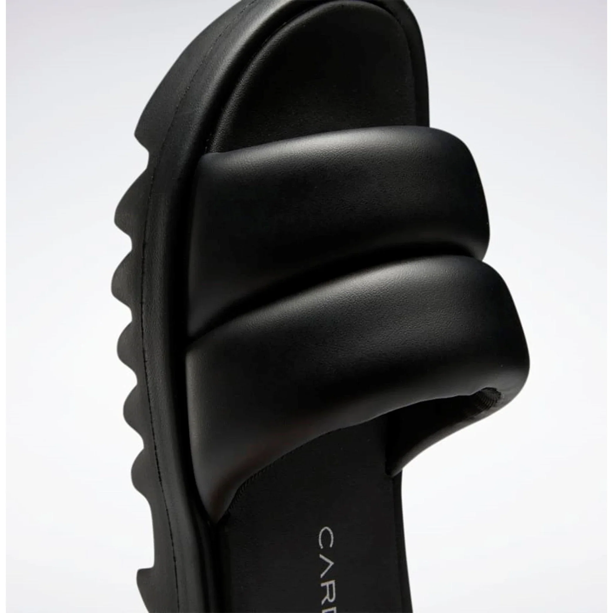 NMReebok Women's Cardi B Slides - Core Black