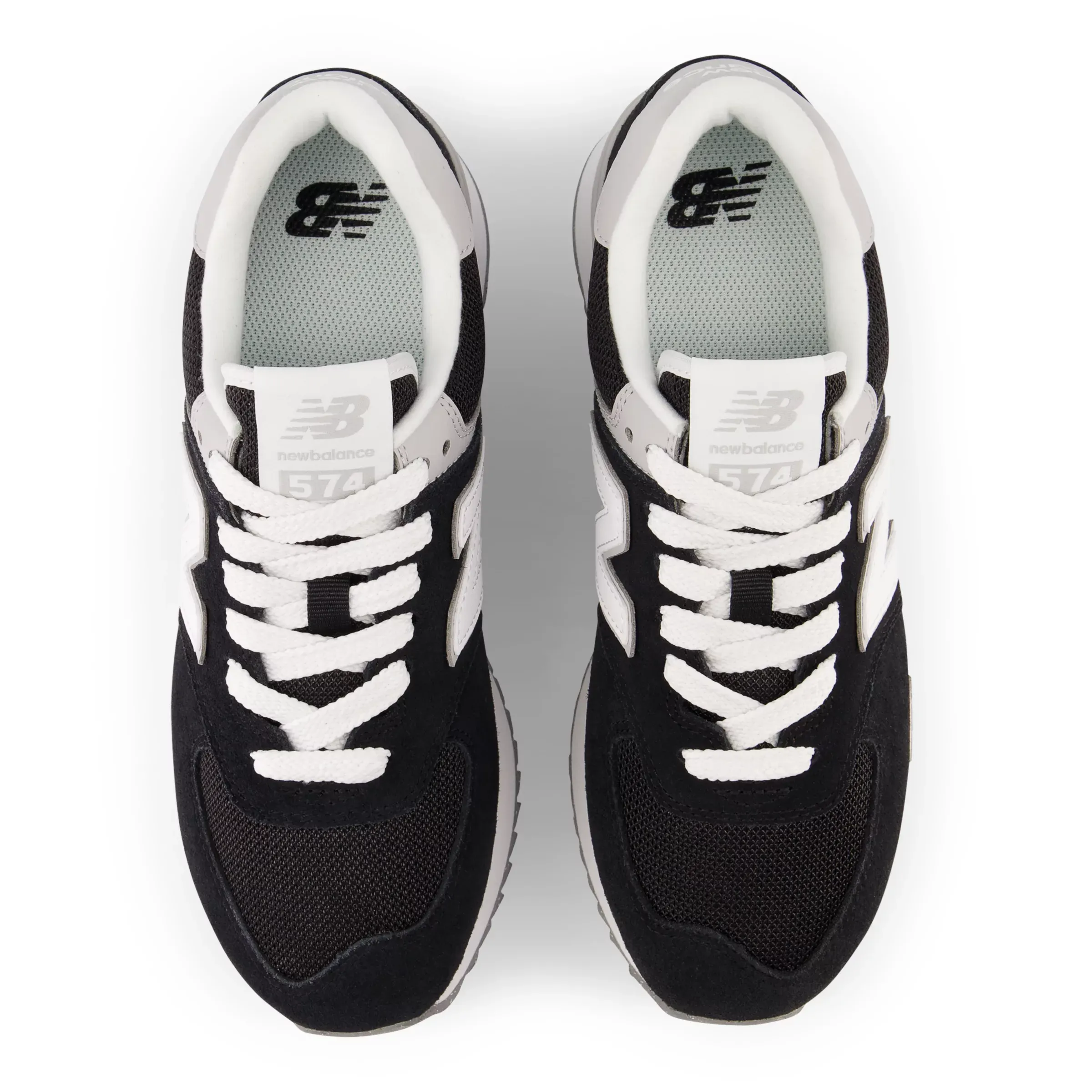 NM574+ - Black with Rain Cloud and White