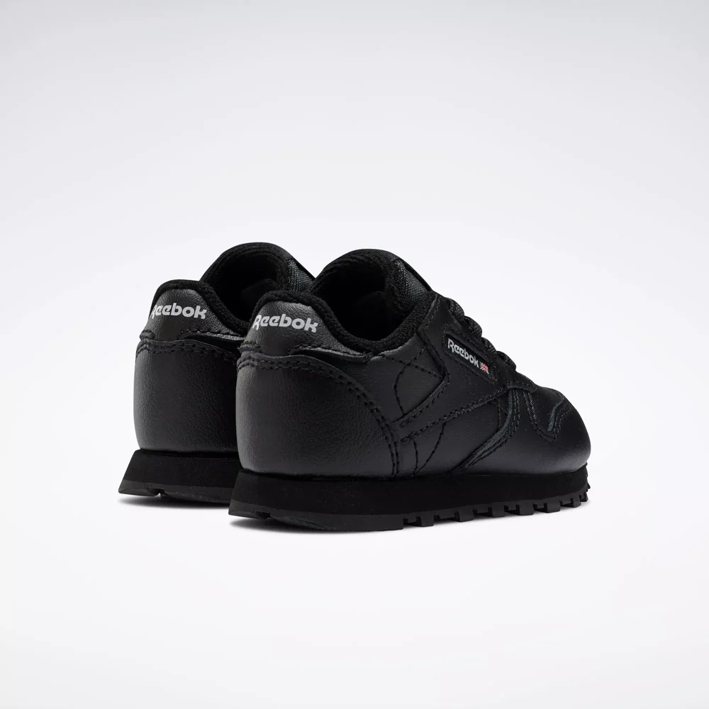 NMReebok Kid's Classic Leather Shoes - Core Black