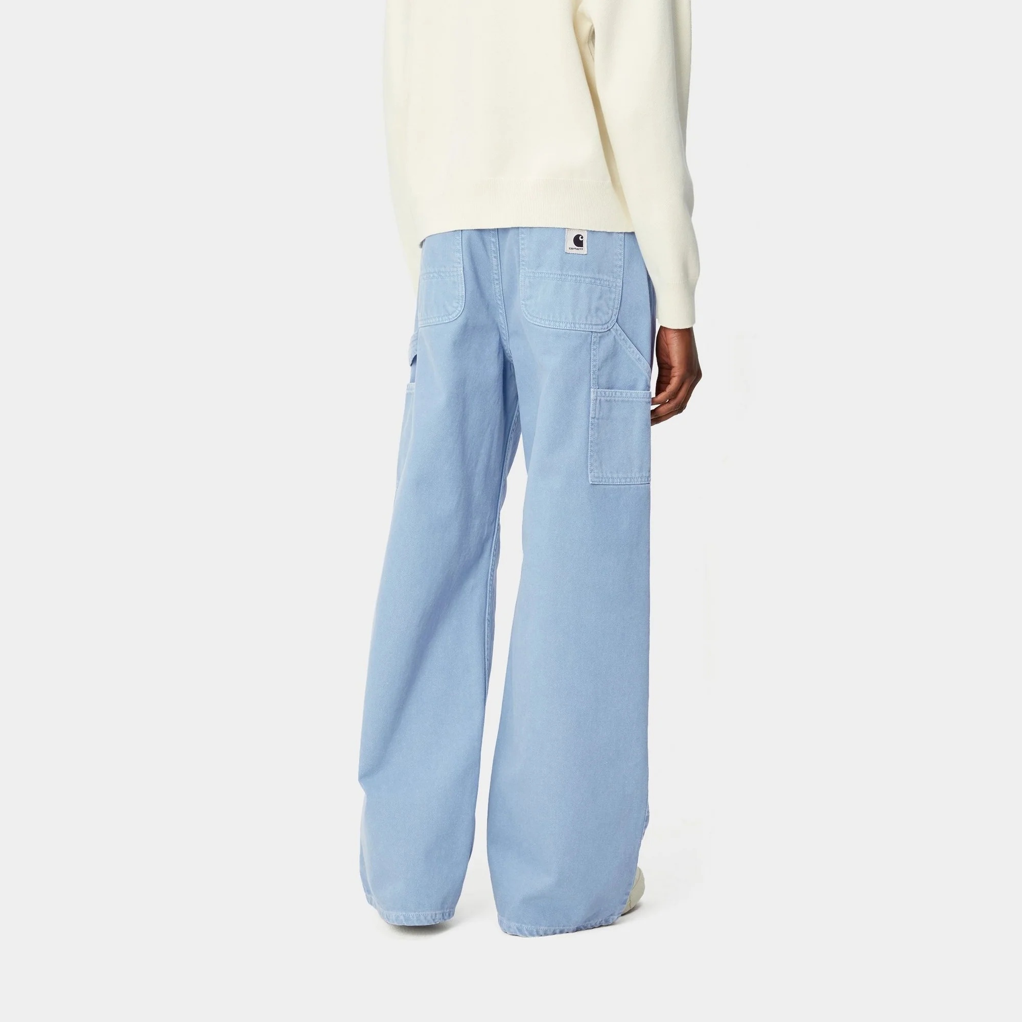 NMJens Pant - Twill | Frosted Blue (stone dyed)
