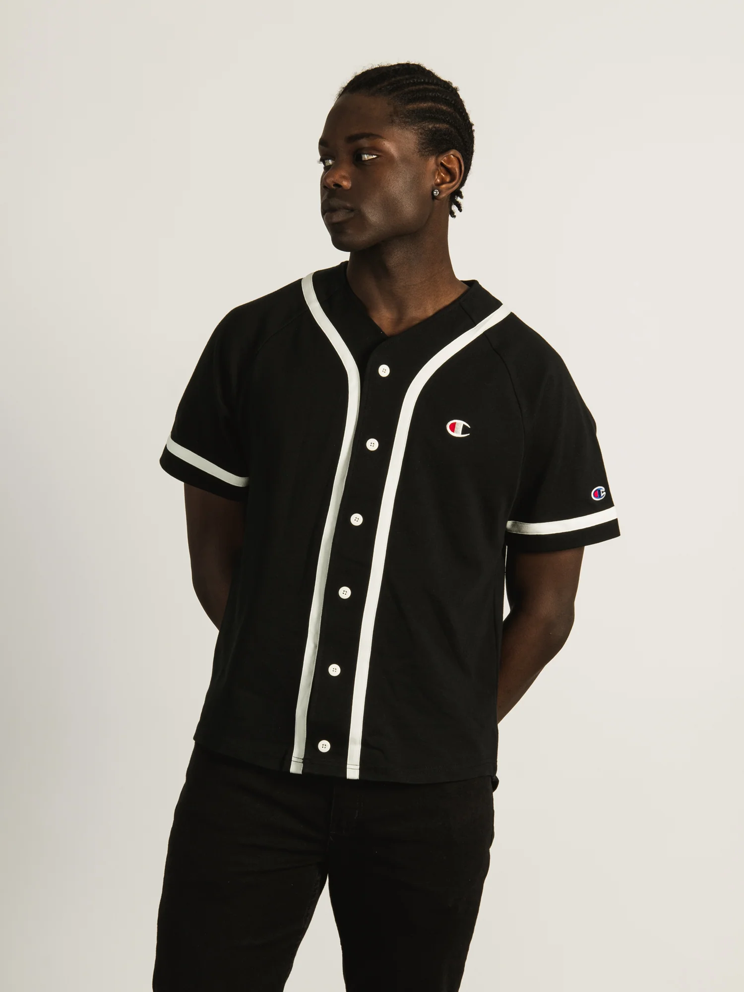 NMCHAMPION BRAIDED BASEBALLL JERSEY