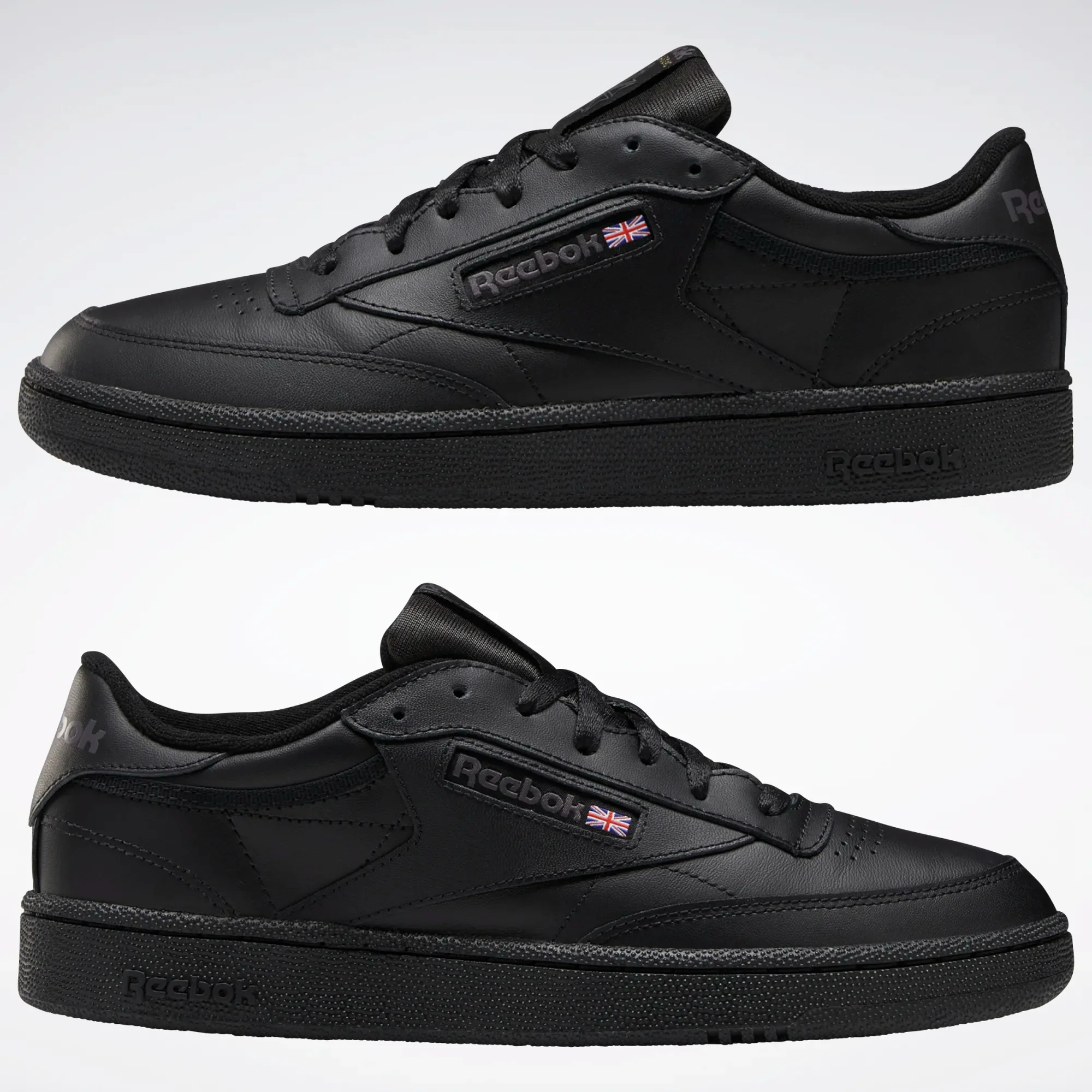 NMReebok Men's Club C 85 Shoes - Black / Charcoal