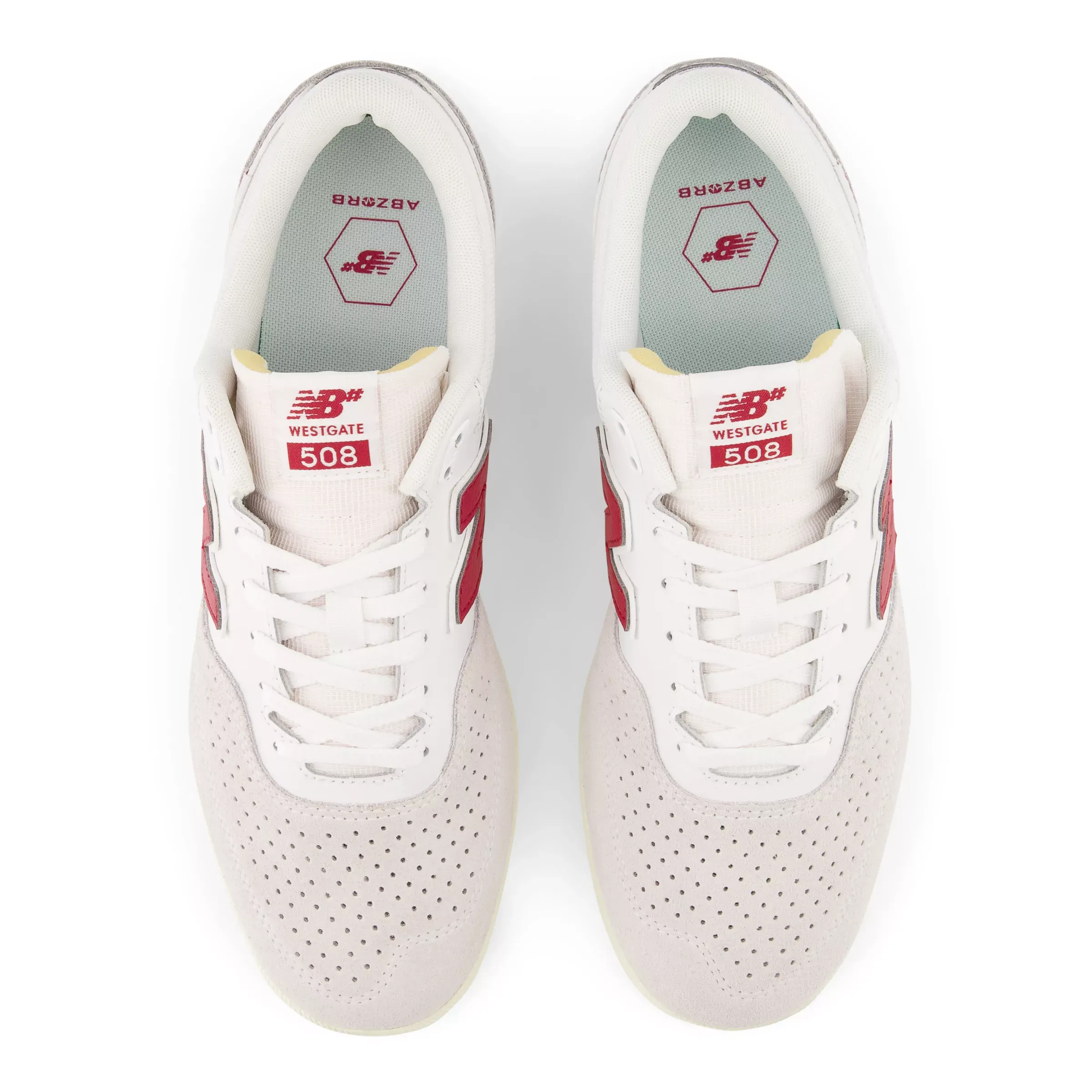 NMNB Numeric Brandon Westgate 508 - White with Red