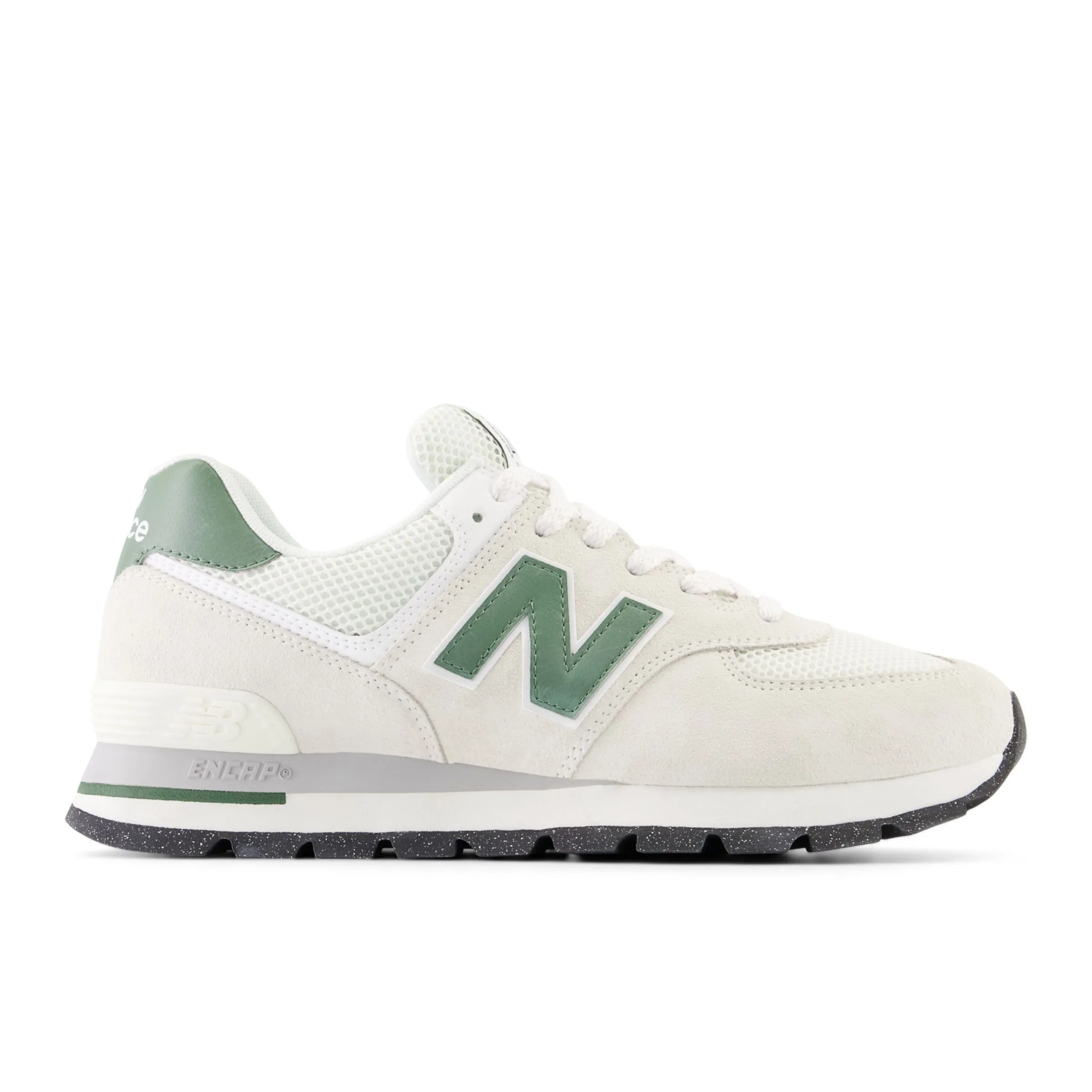 NM574 - White with Green