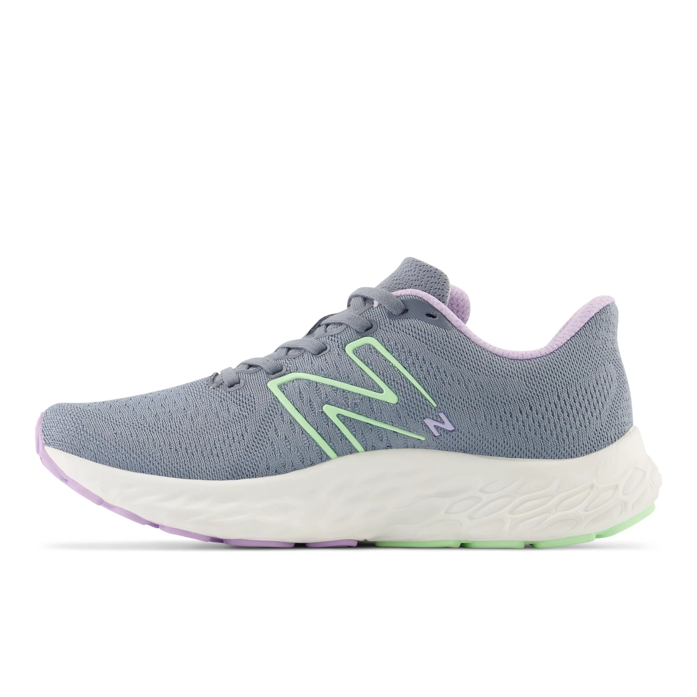 NMFresh Foam X Evoz v3 - Arctic Grey with Green Aura and Cyber Lilac