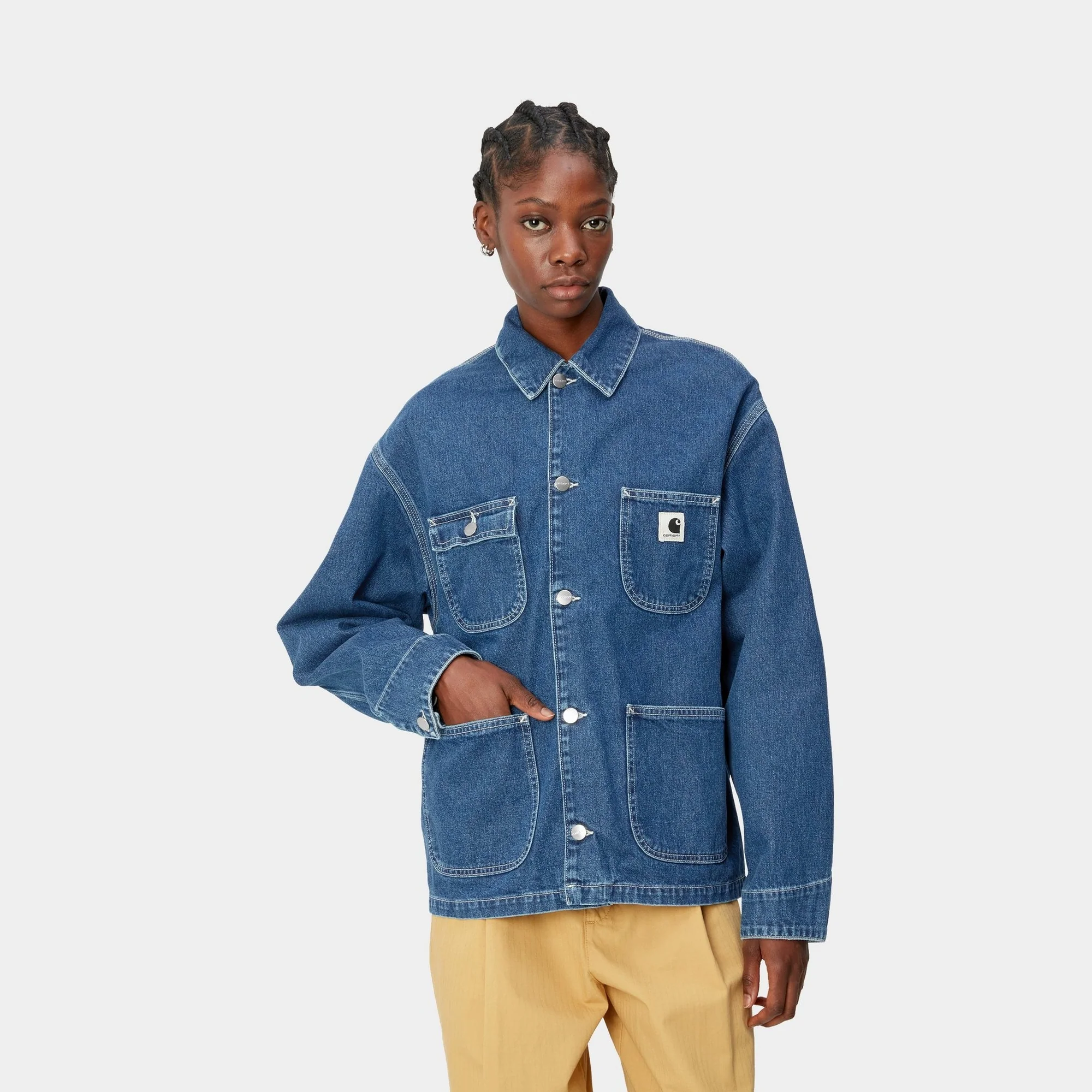 NMWomen's OG Michigan Coat (Spring) - Denim | Blue (stone washed)