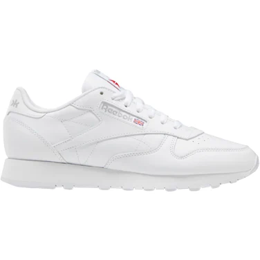 NMReebok Men's Classic Leather Shoes - Ftwr White / Pure Grey 3