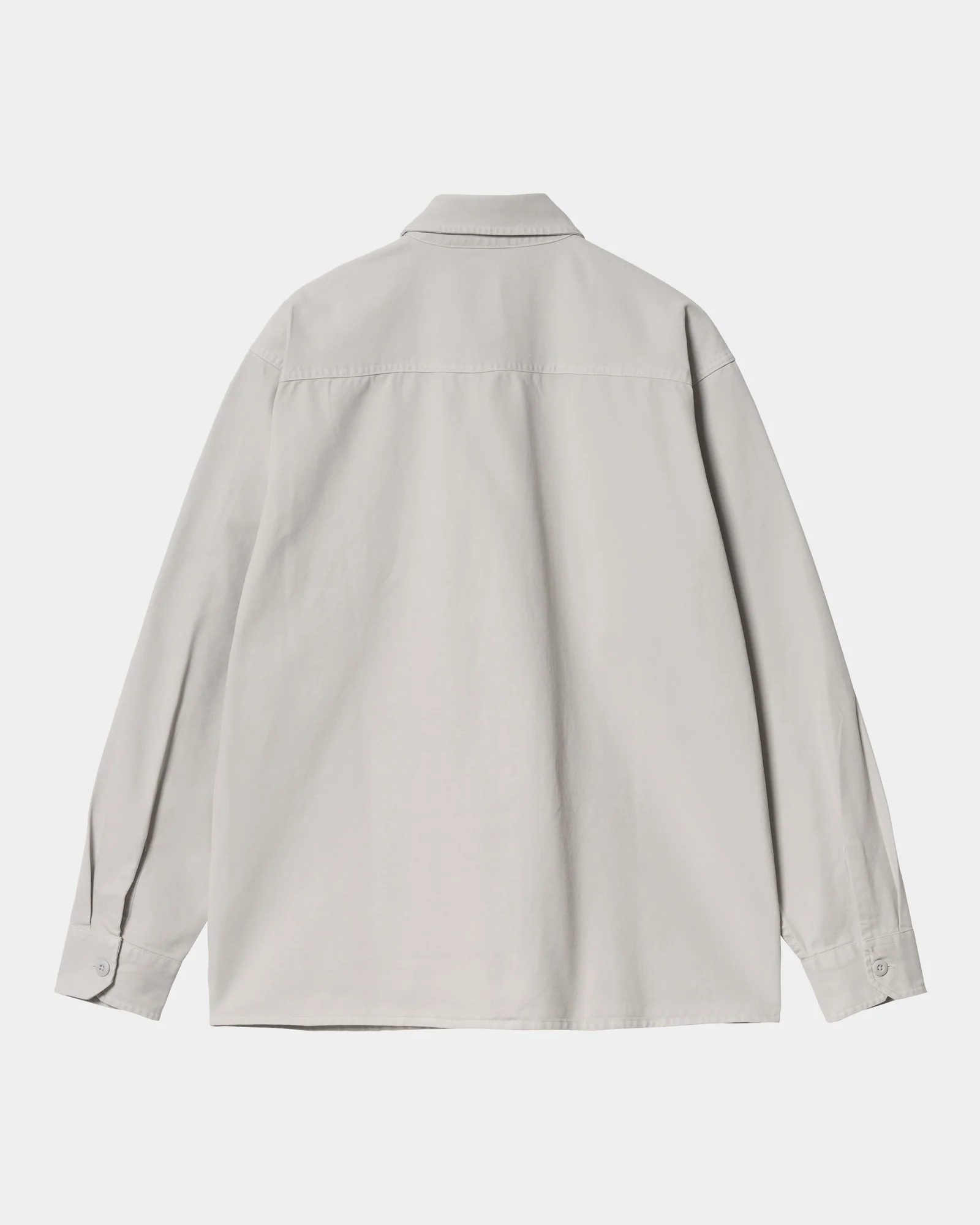 NMReno Shirt Jacket | Sonic Silver (garment dyed)