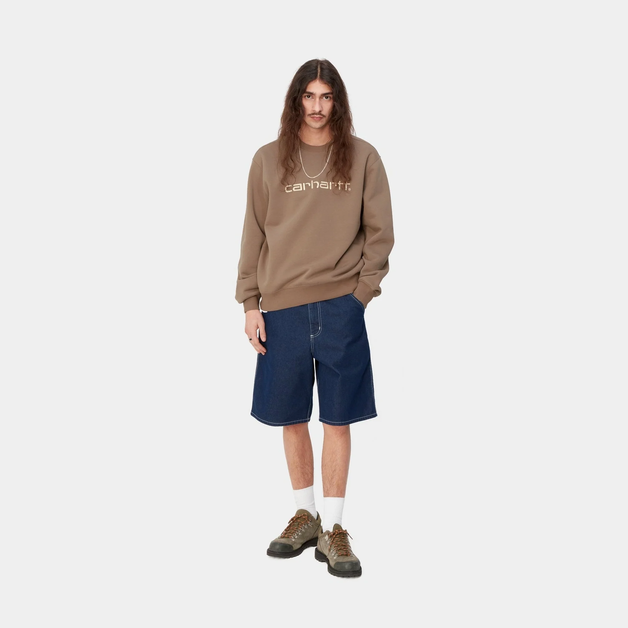 NMCarhartt Sweatshirt | Branch / Rattan