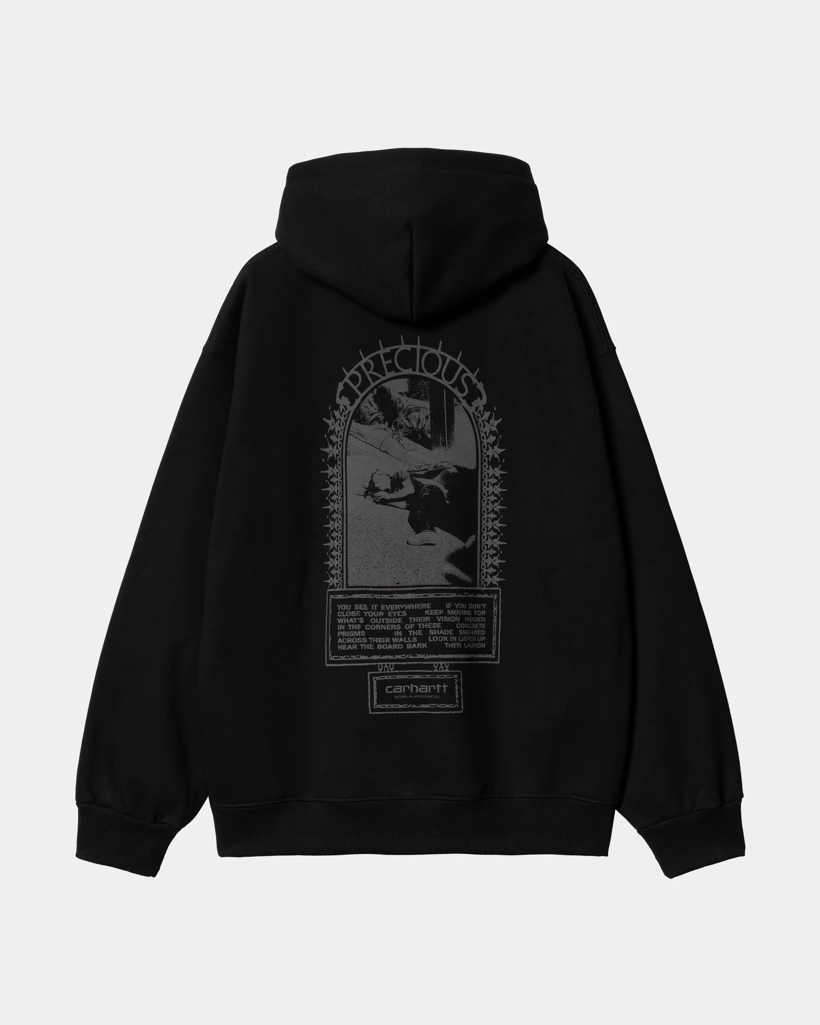 NMHooded Precious Sweatshirt | Black