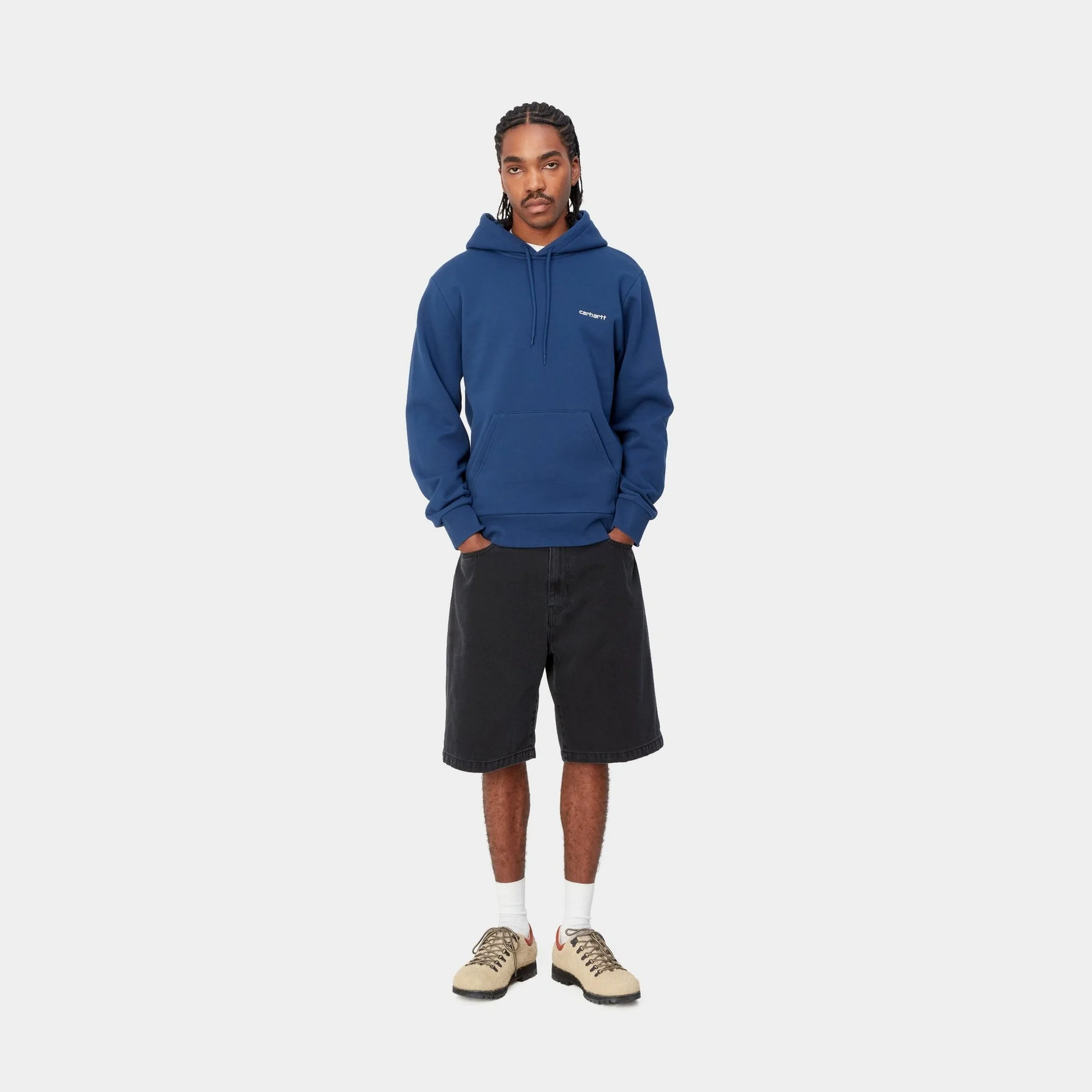 NMHooded Script Embroidery Sweatshirt | Elder