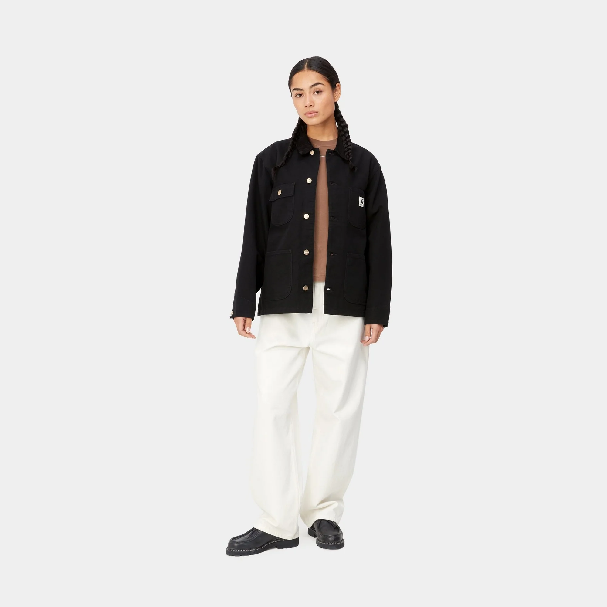 NMWomen's OG Michigan Coat (Spring) | Black (rinsed)
