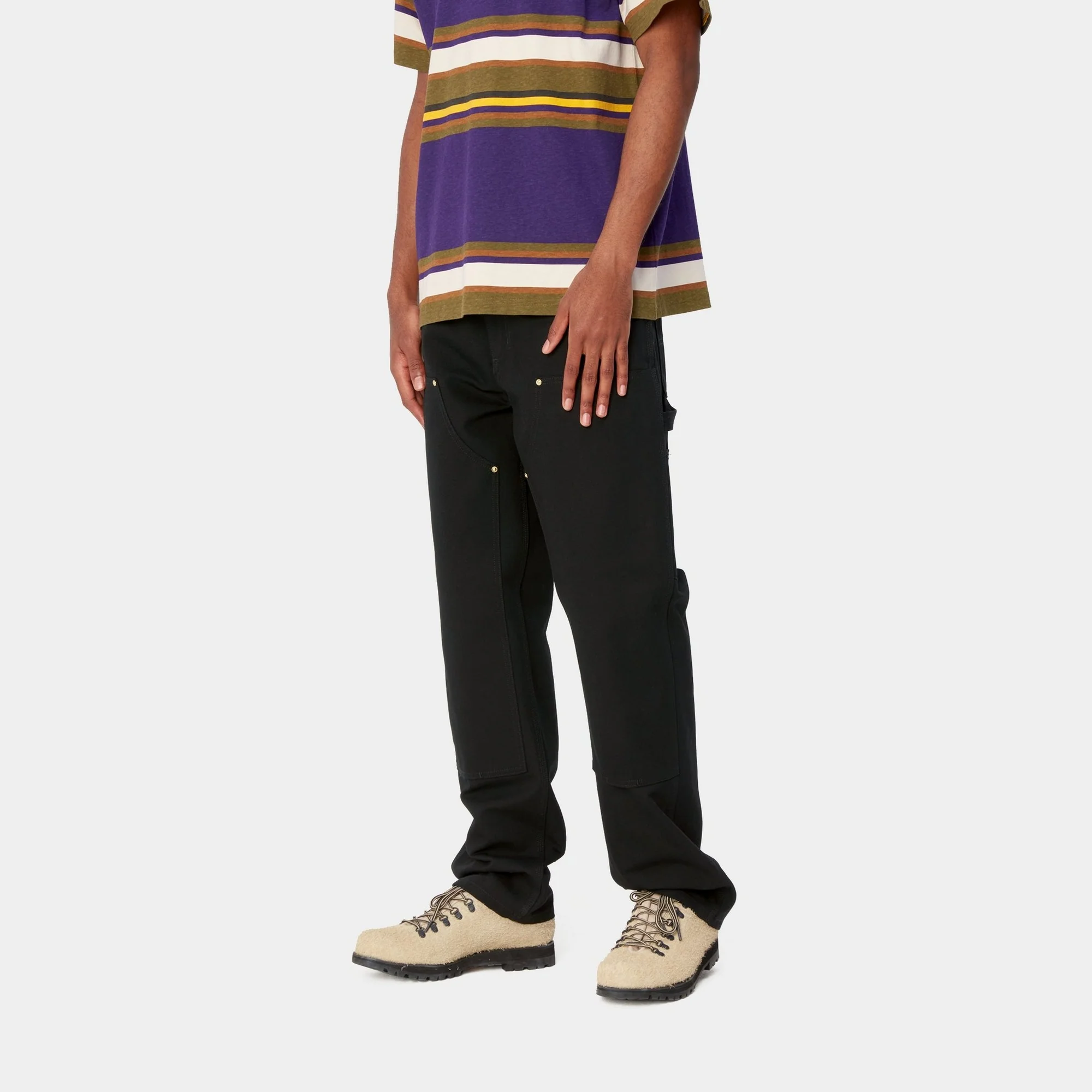 NMDouble Knee Pant | Black (rigid)