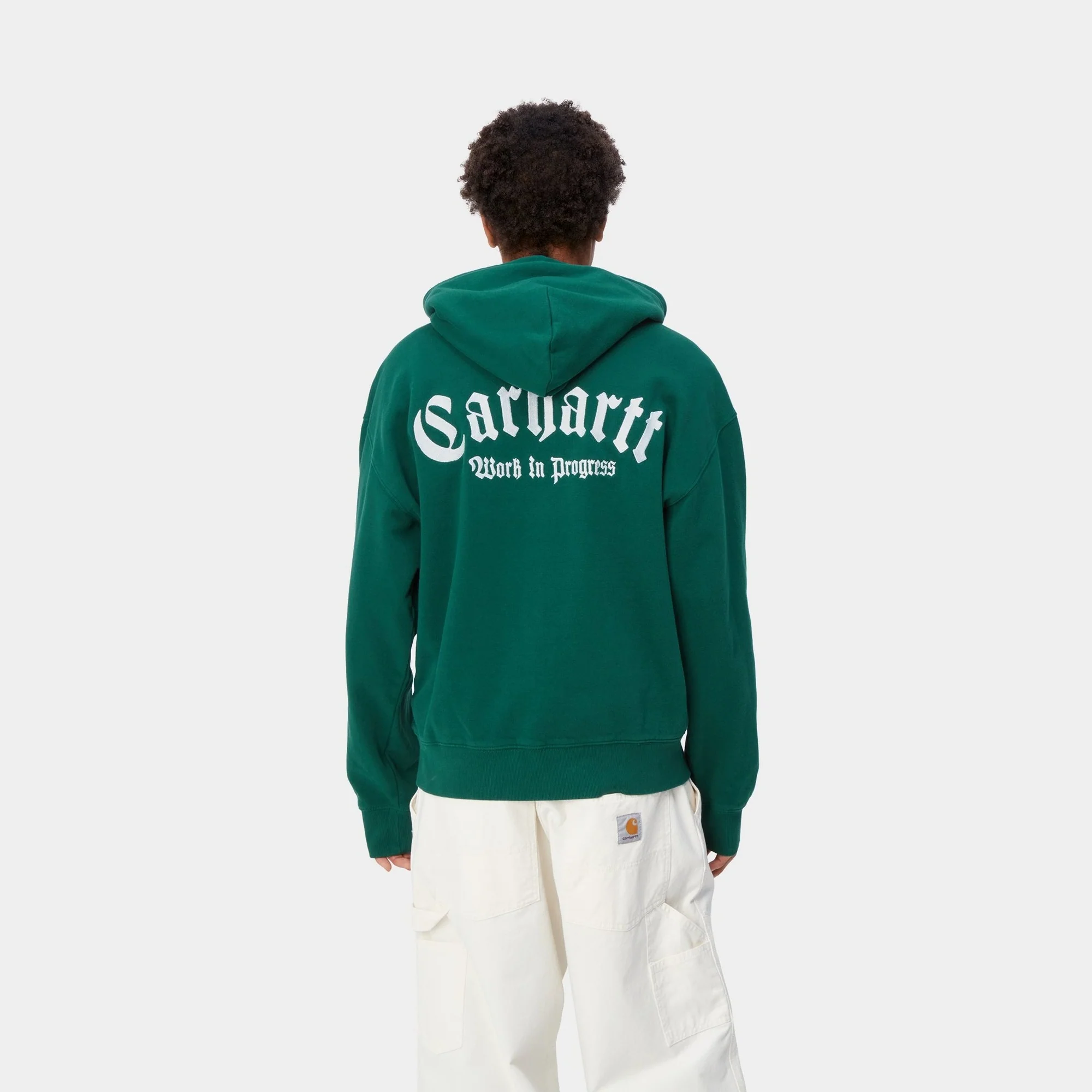 NMHooded Onyx Script Sweatshirt | Chervil