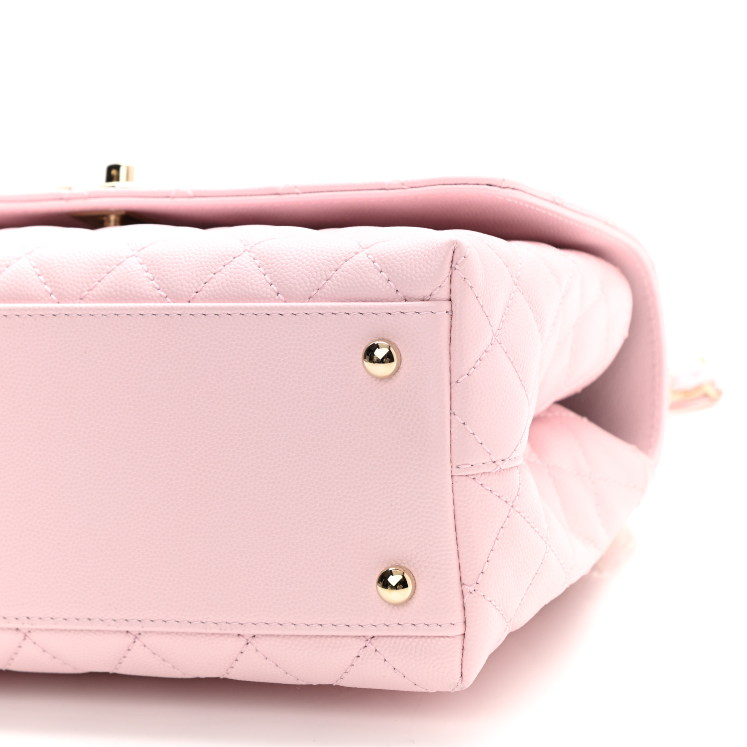 NMCaviar Quilted Small Coco Handle Flap Light Pink