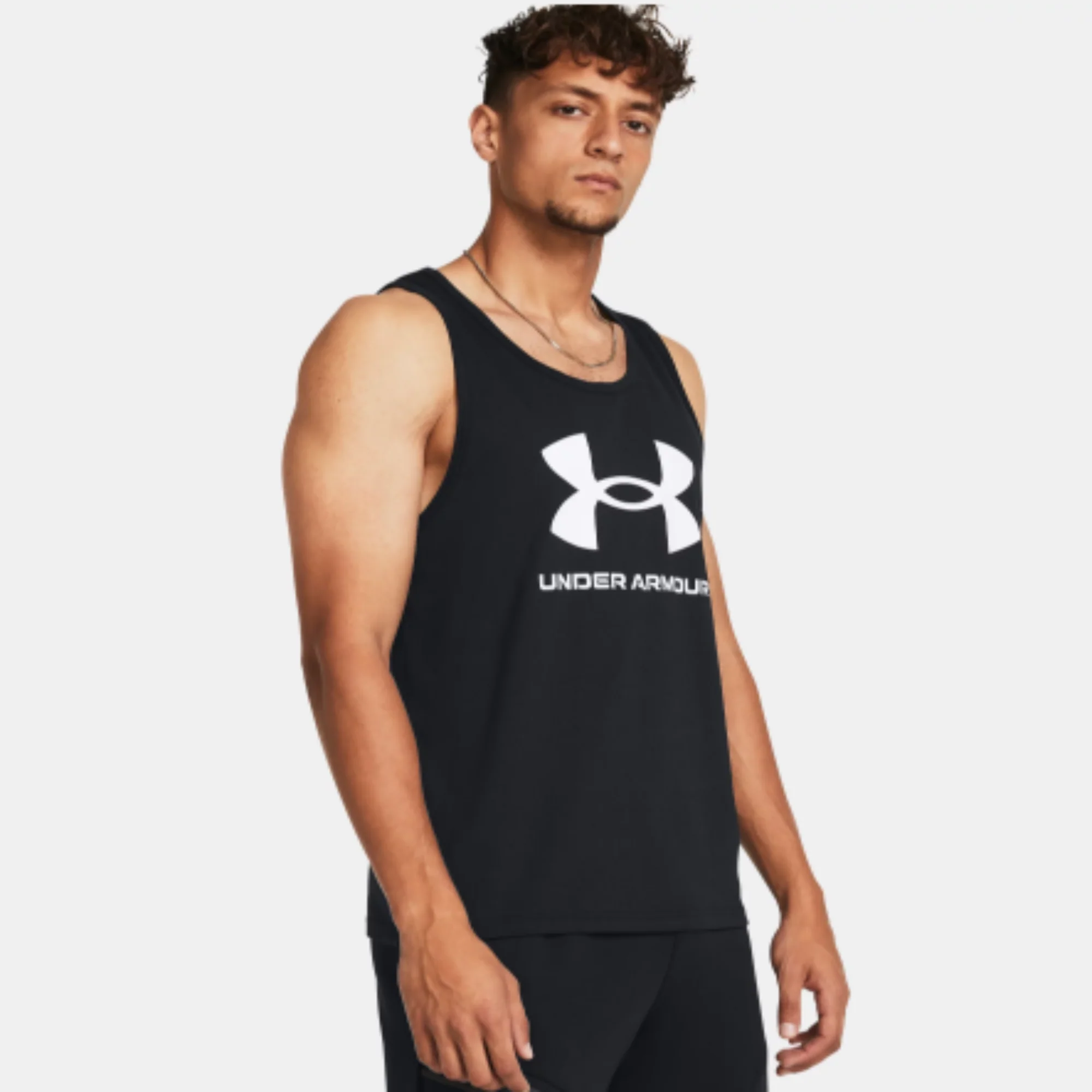 NMMen's Under Armour Sportstyle Logo Tank 