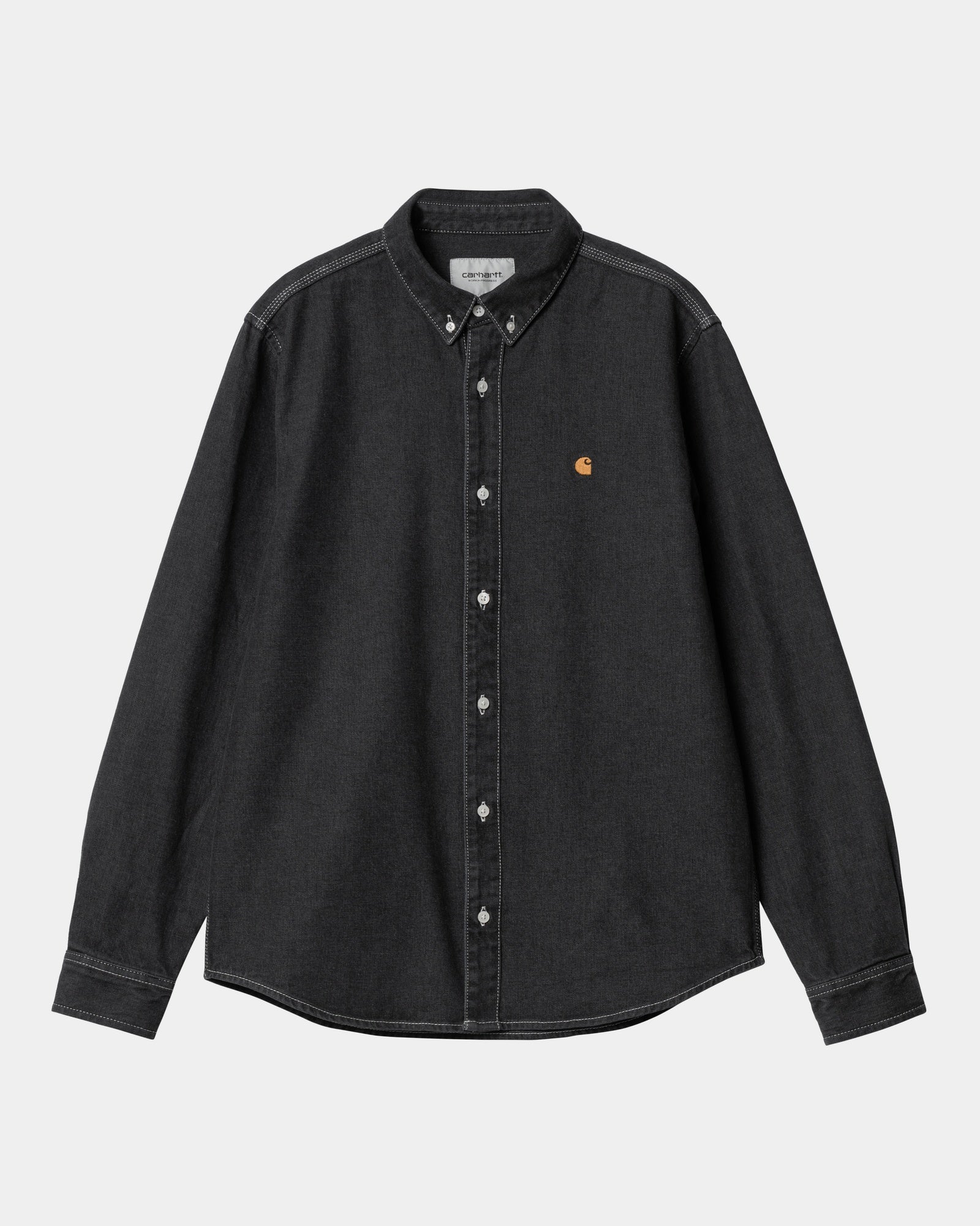 NMWeldon Shirt | Black (stone washed)